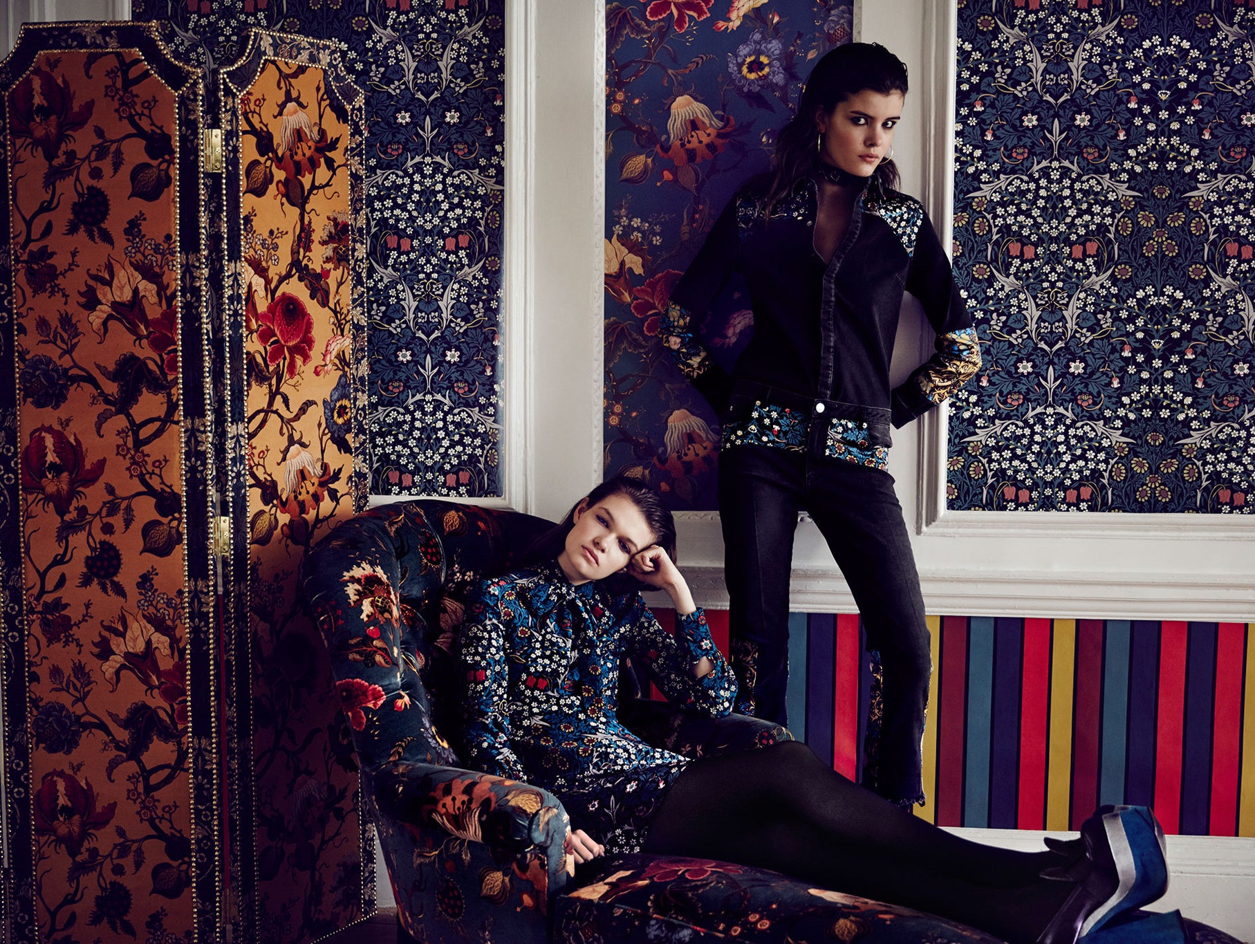 House of Hackney x William Morris Autumn/Winter 2015 Collection