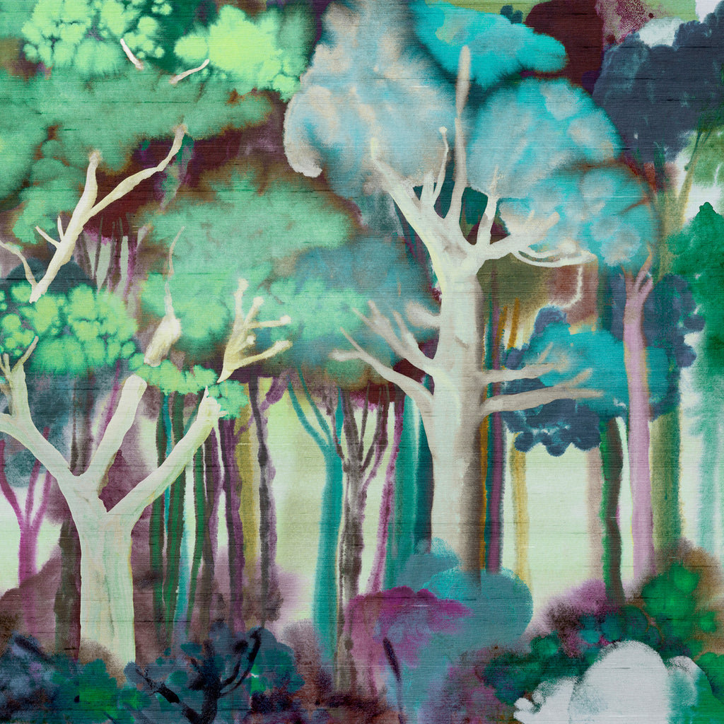 Arte 'Banyan' Panoramic Wallpaper 11531 Deep Forest