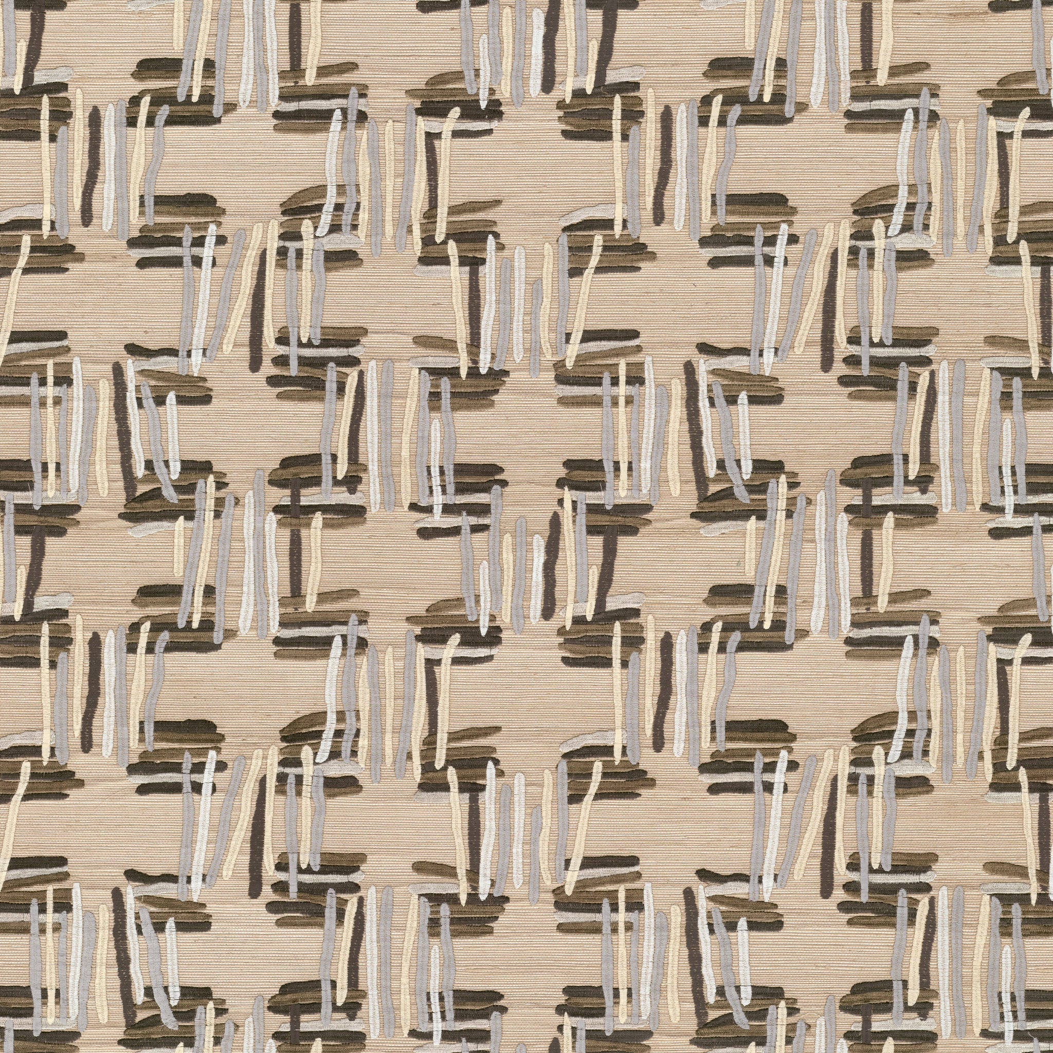 Arte 'Tatami' Wallpaper 54521 - Cafe Latte