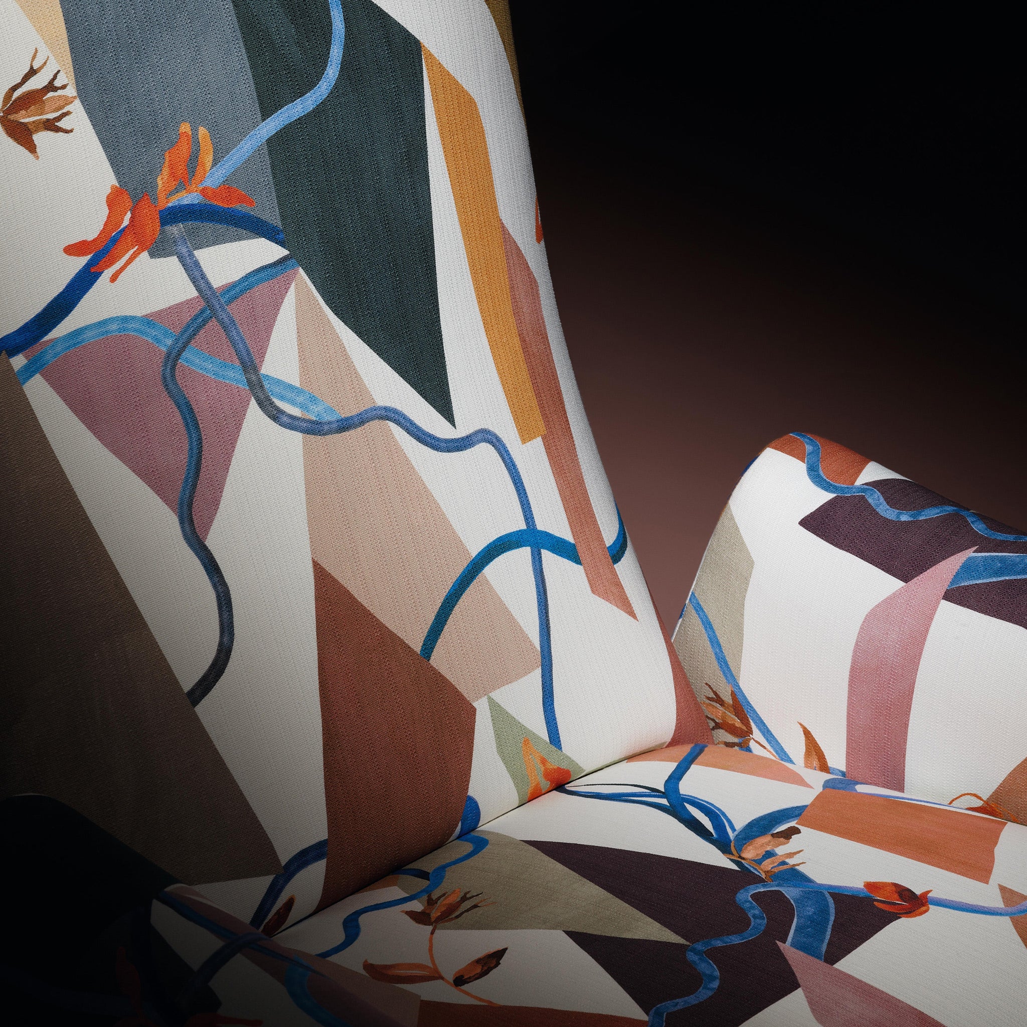 Christian Lacroix 'Cotillons' Fabric Mosaique Detail