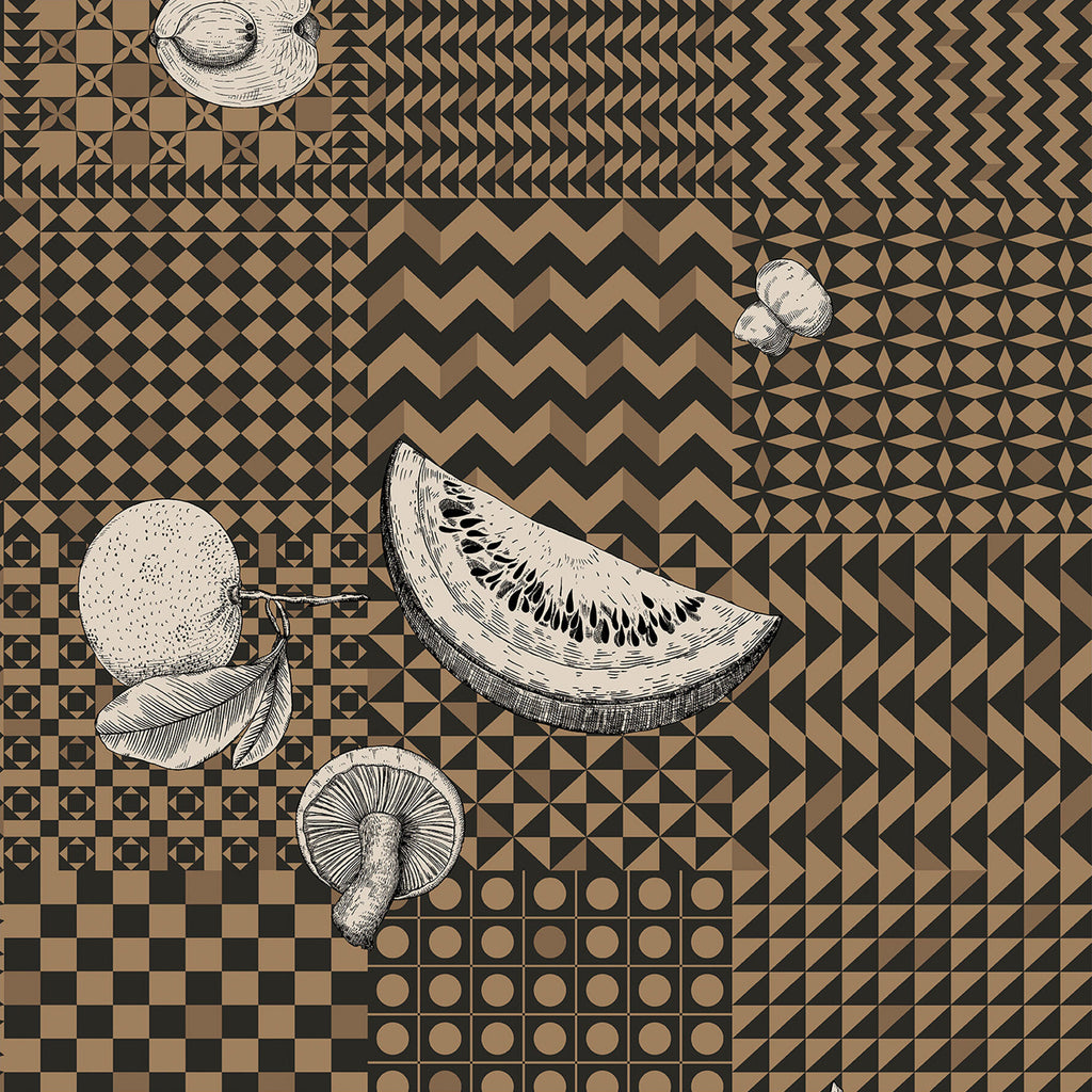 Cole & Son x Fornasetti 'Frutta e Geometrico' Wallpaper