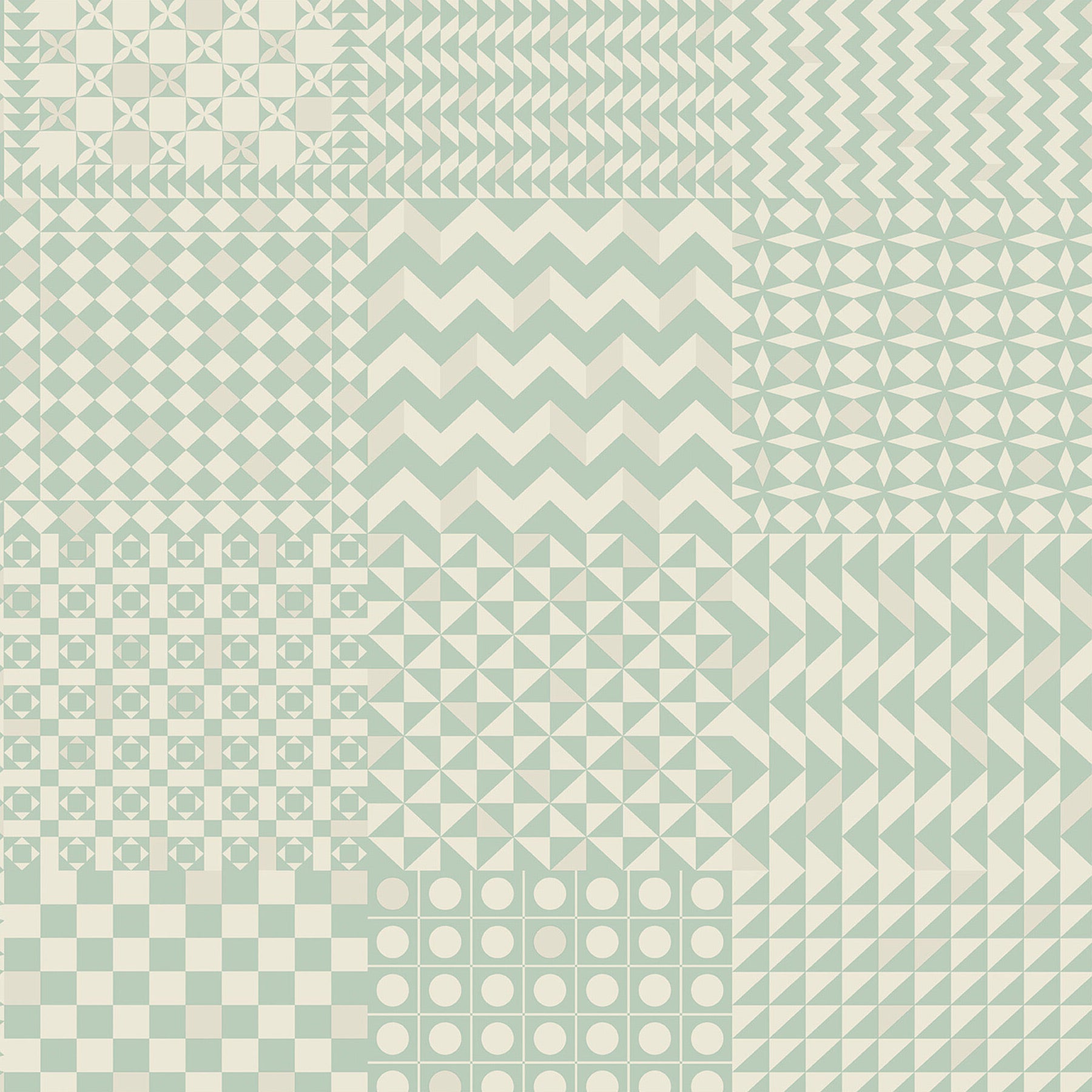 Cole & Son x Fornasetti 'Geometrico' Wallpaper