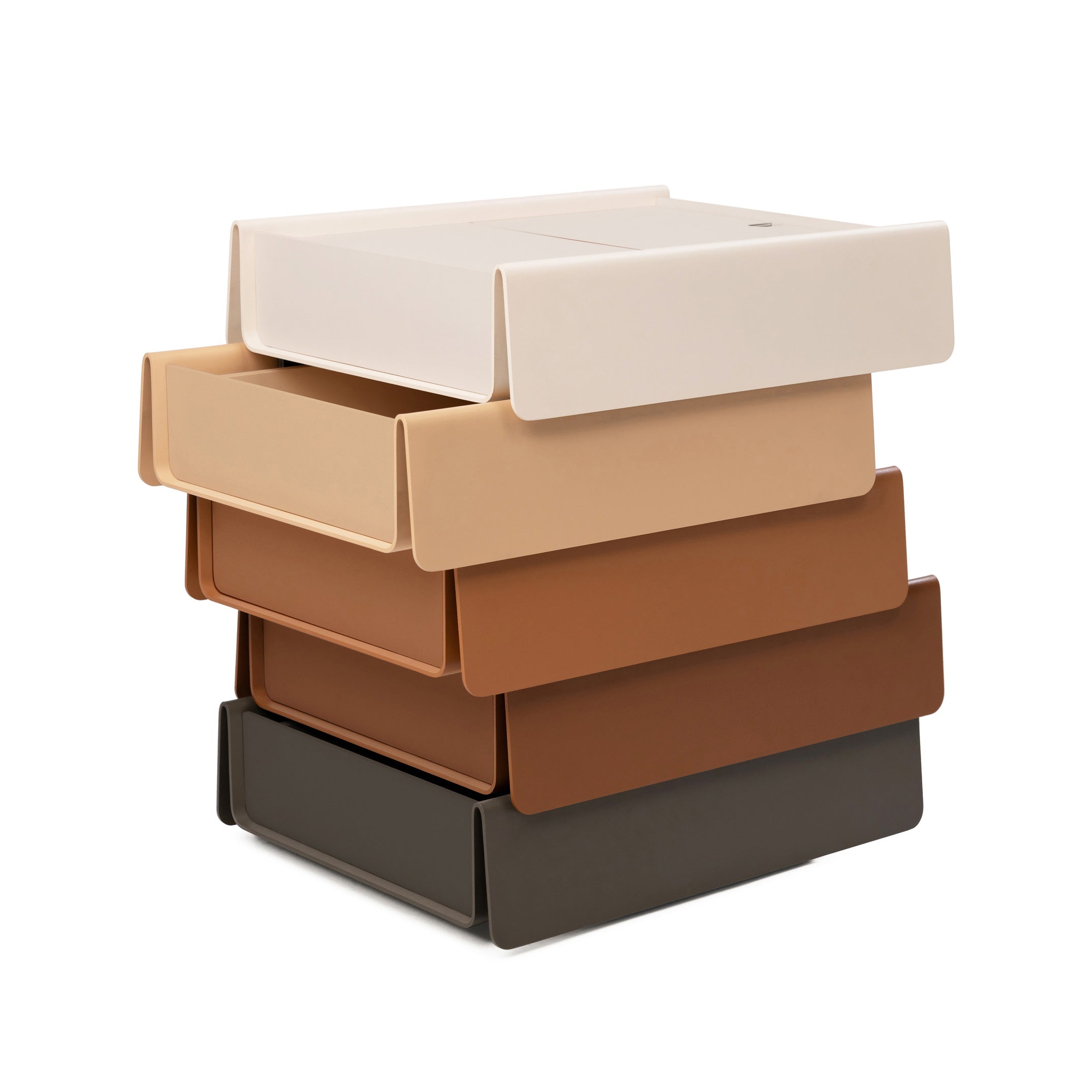 Side Stack Tower of Drawers by Raw Edges