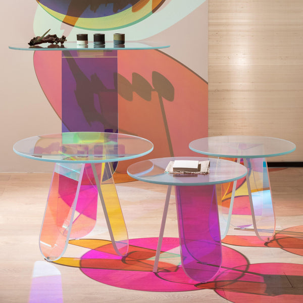 Glas Italia 'Shimmer' Small Low Side Table by Patricia Urquiola – Jane  Richards Interiors