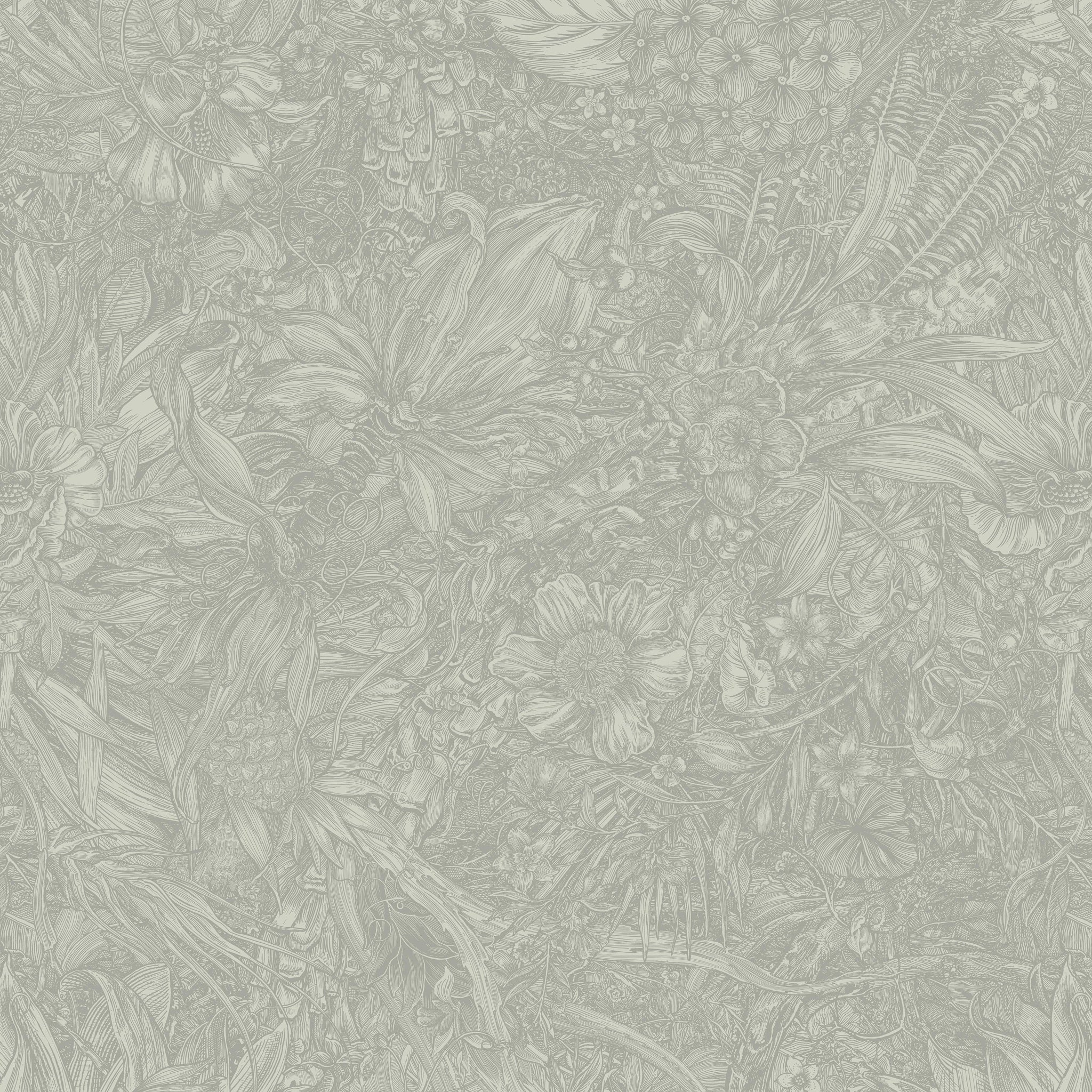 Timorous Beasties 'Jungle Tangle' Superwide Wallpaper