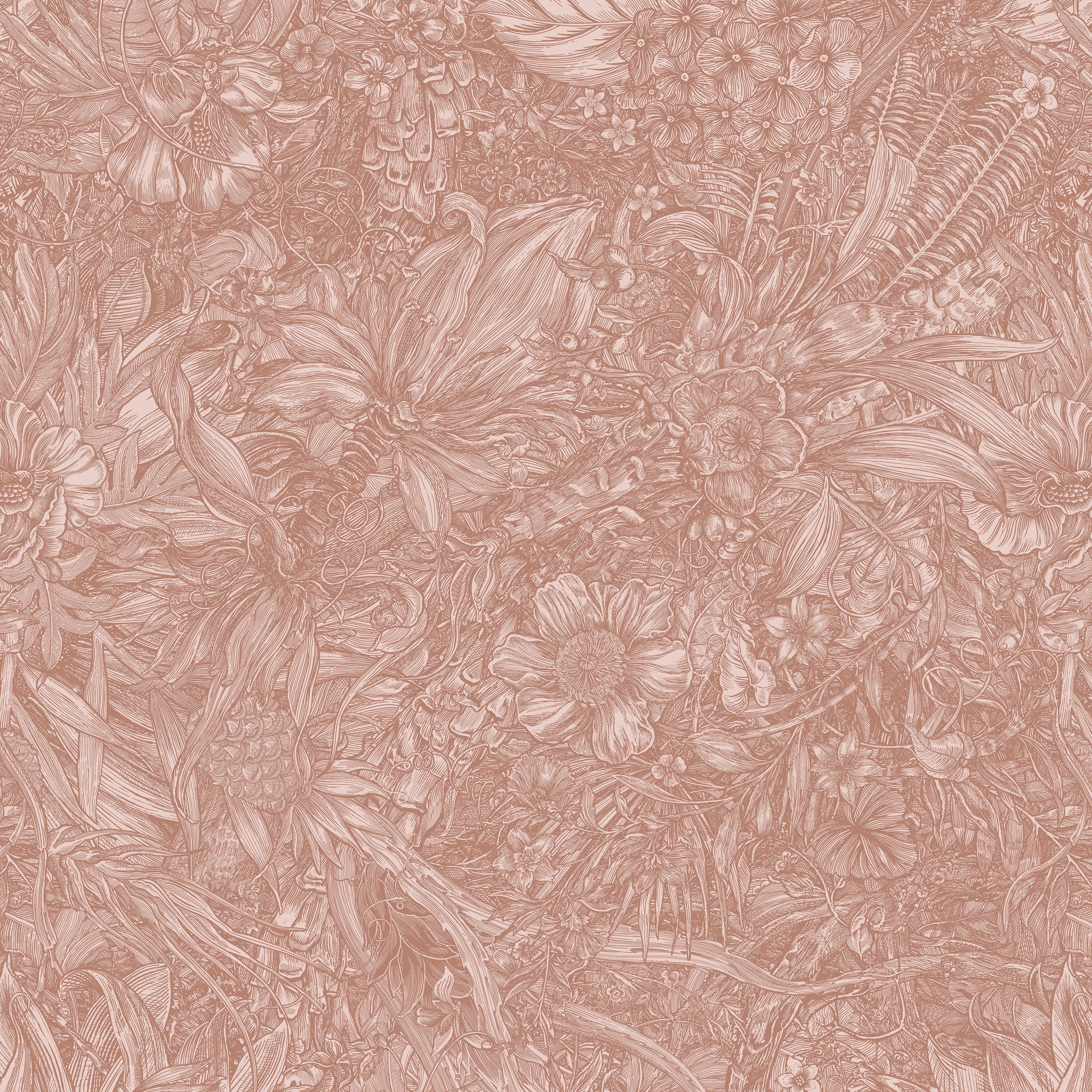 Timorous Beasties 'Jungle Tangle' Superwide Wallpaper