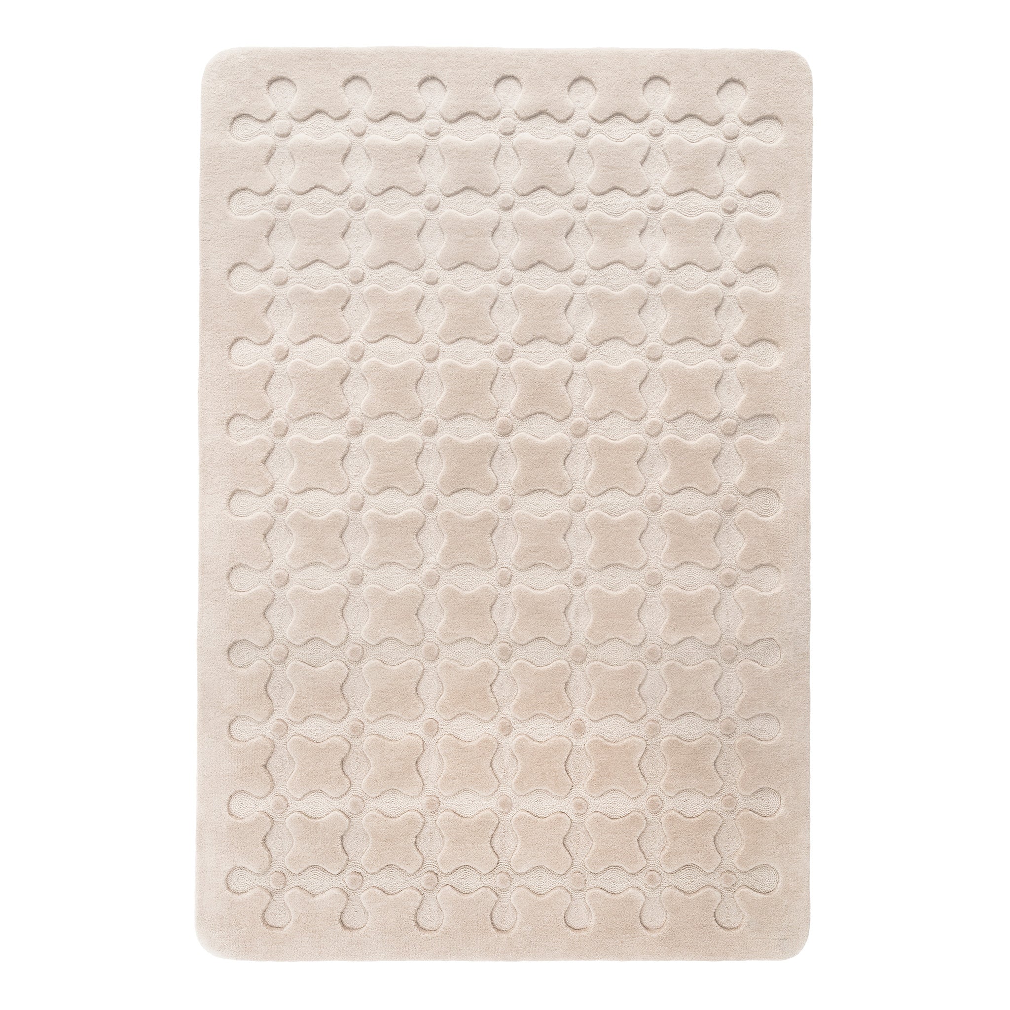 Criss Cross Small Rug by India Mahdavi