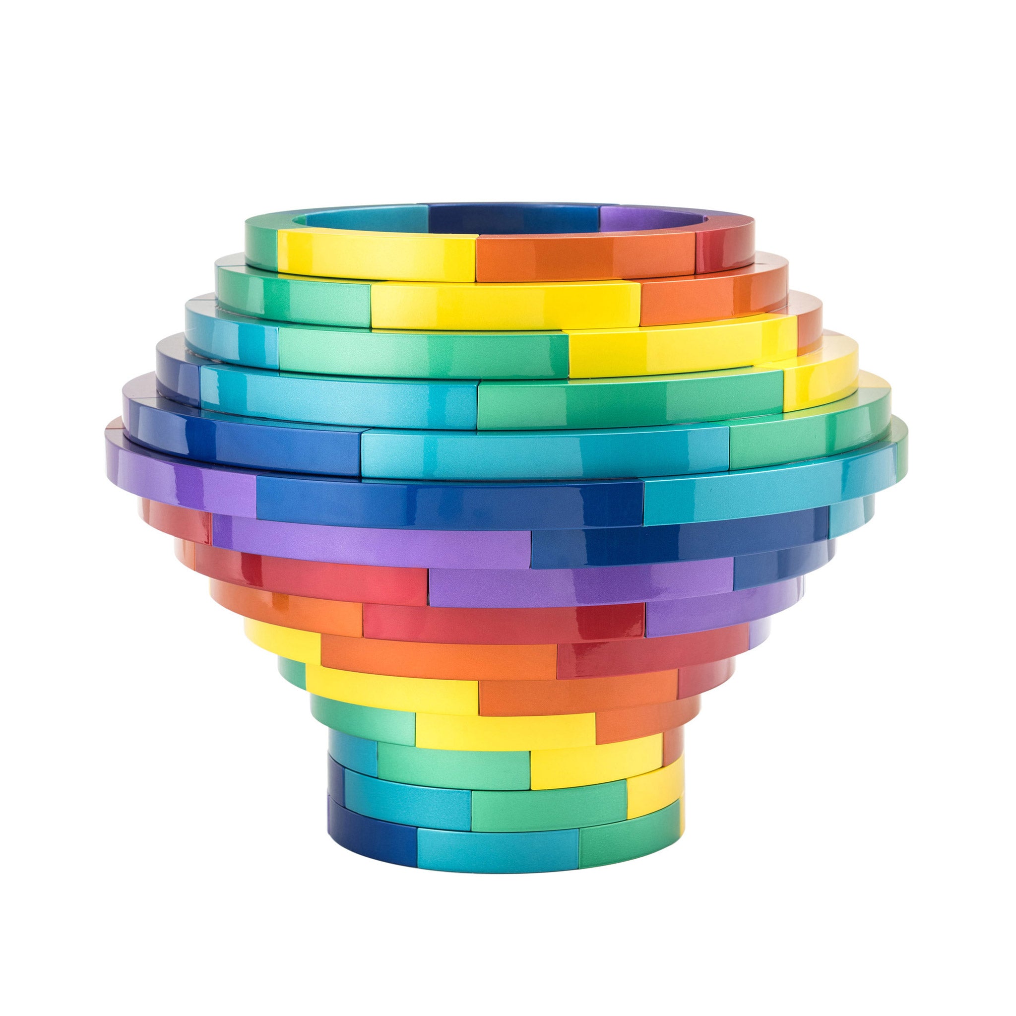 Altreforme Raw & Rainbow 'Giostra' Sculpture by Alessandro Zambelli