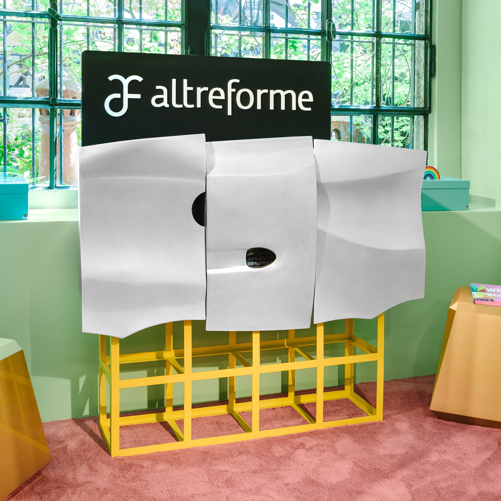 Altreforme Scocca Cabinet by Marcantonio Roomset