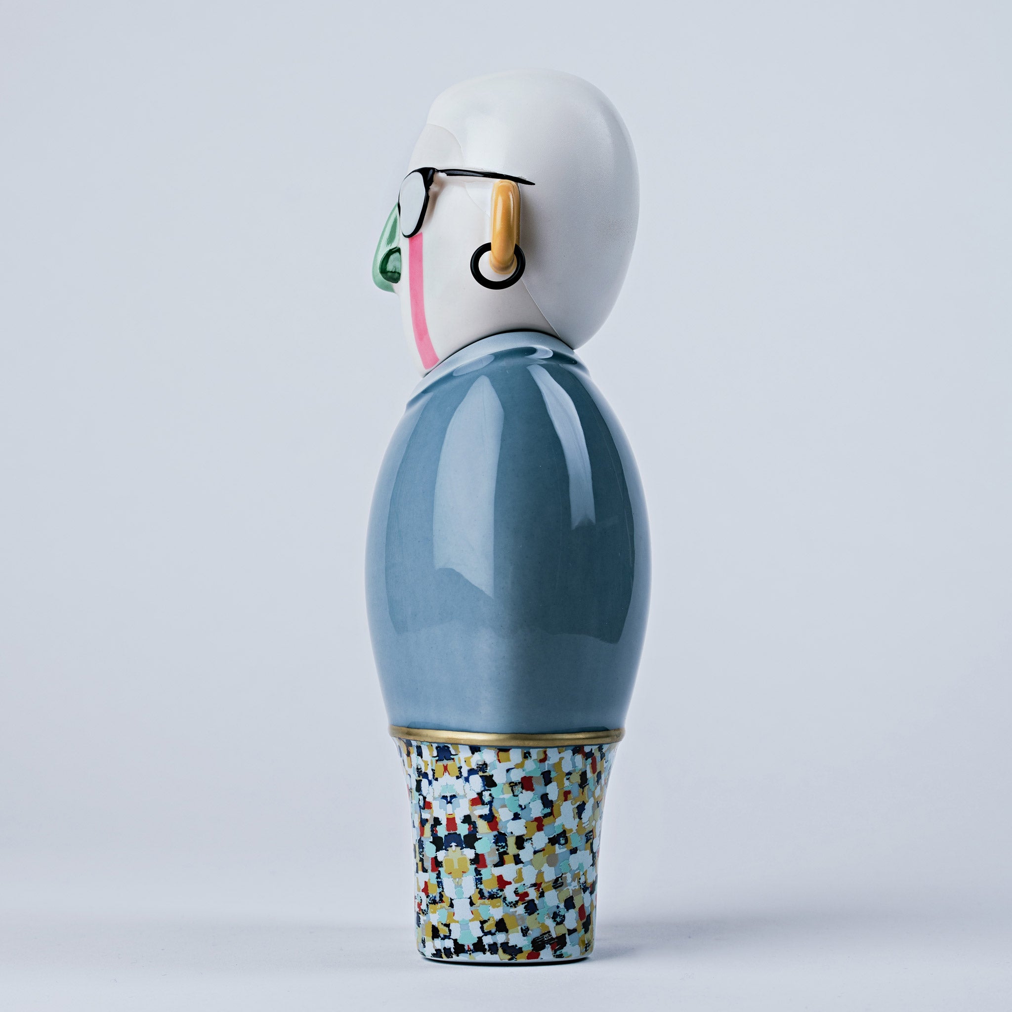 Bosa Most Illustrious 'Alessandro Mendini' Sculpture by Elena Salmistraro Side