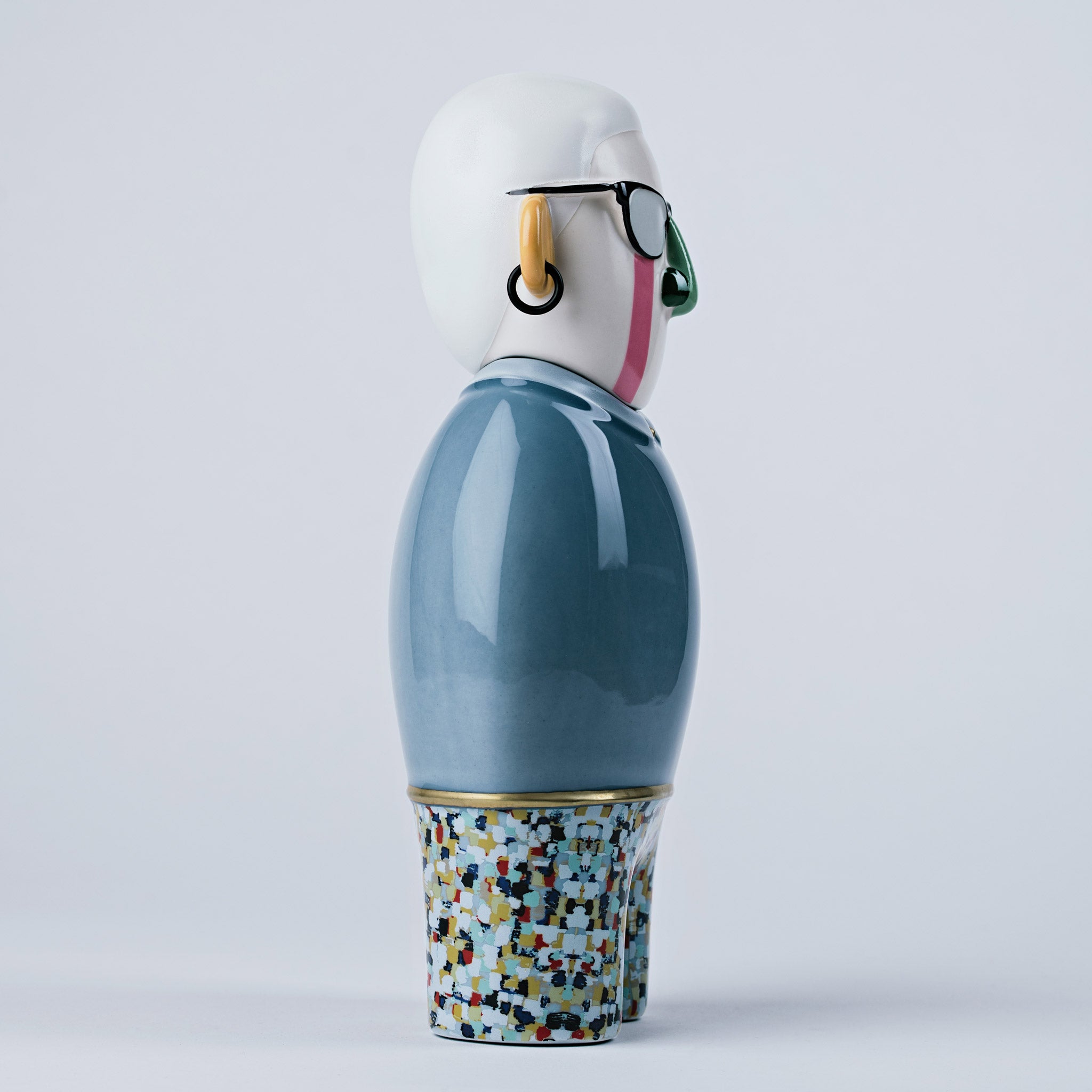 Bosa Most Illustrious 'Alessandro Mendini' Sculpture by Elena Salmistraro Side