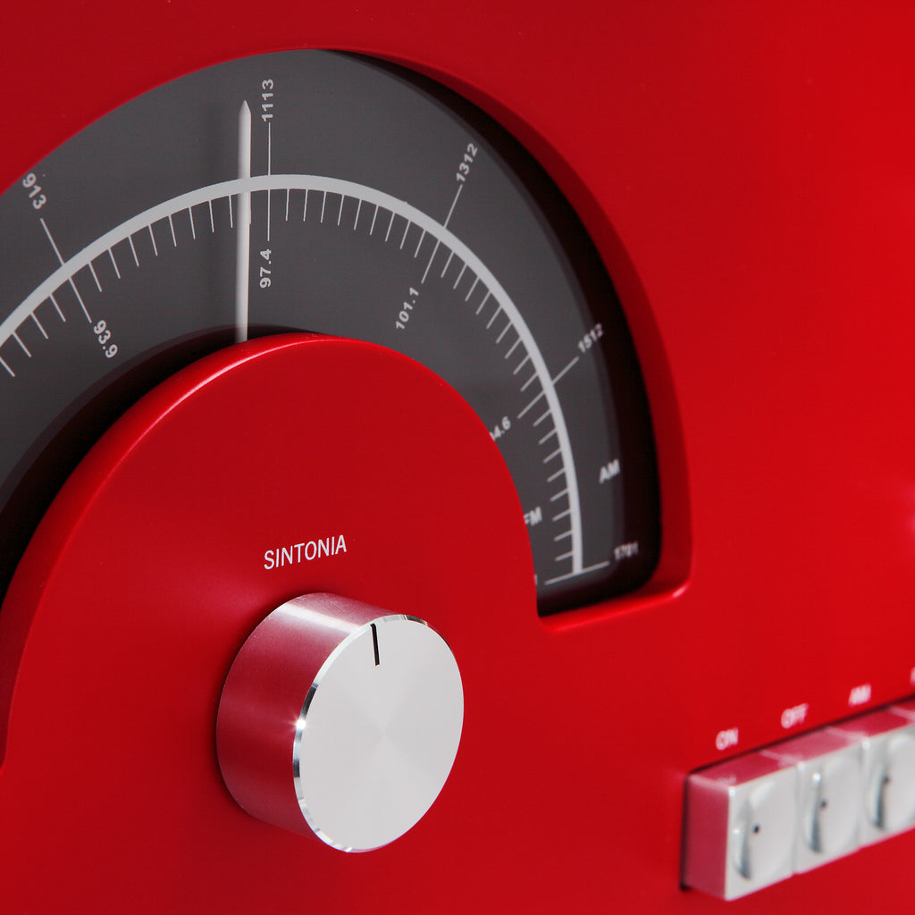 Brionvega 'Radiofonografo' RR226 Fo-St Red Record Player 4
