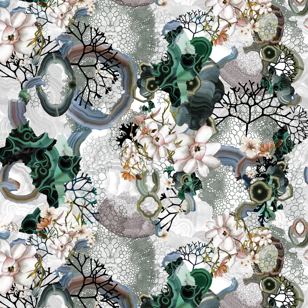 Christian Lacroix 'Algae Bloom' Fabric Pearl FCL7062/01