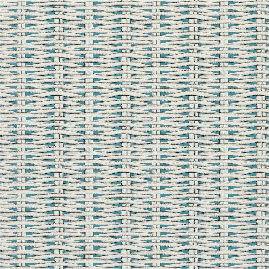 Barbade Wallpaper Turquoise