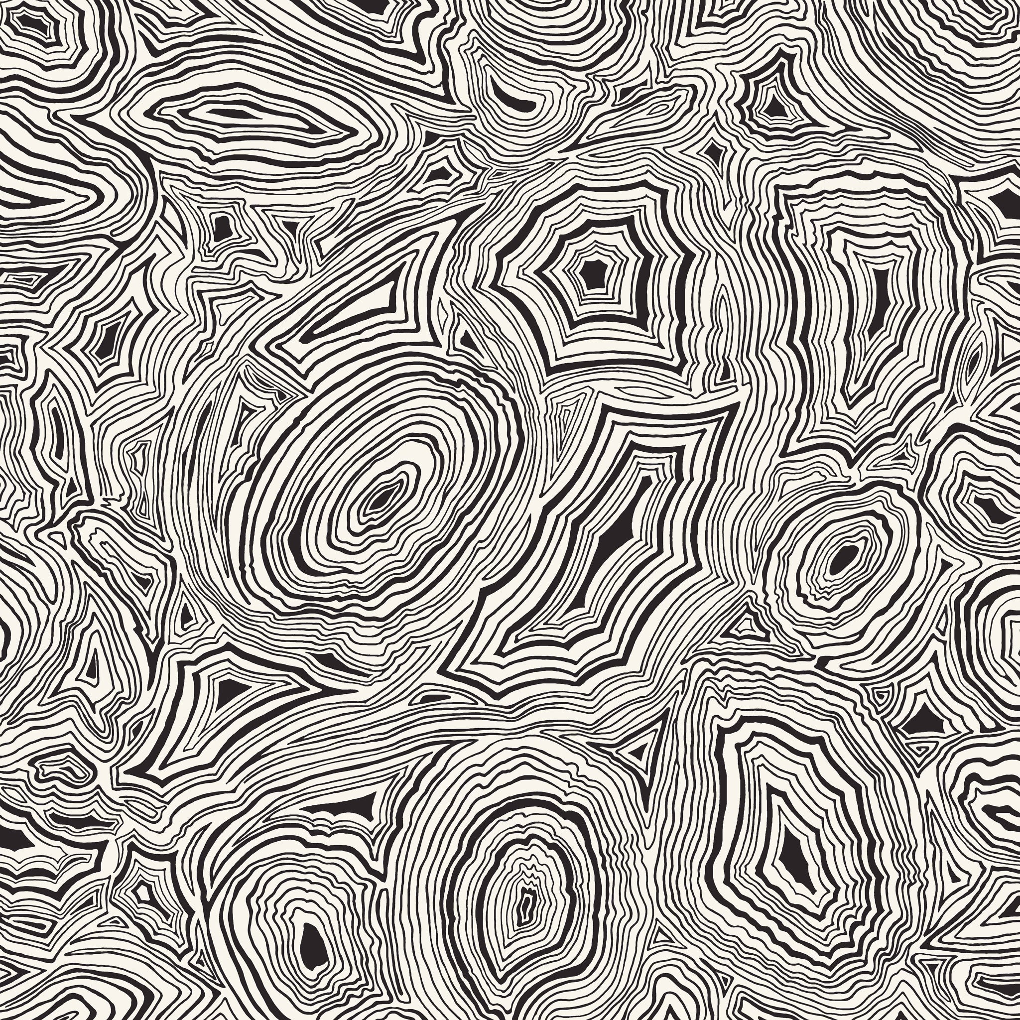 Cole and Son Fornasetti 'Malachite' Wallpaper 114/17036