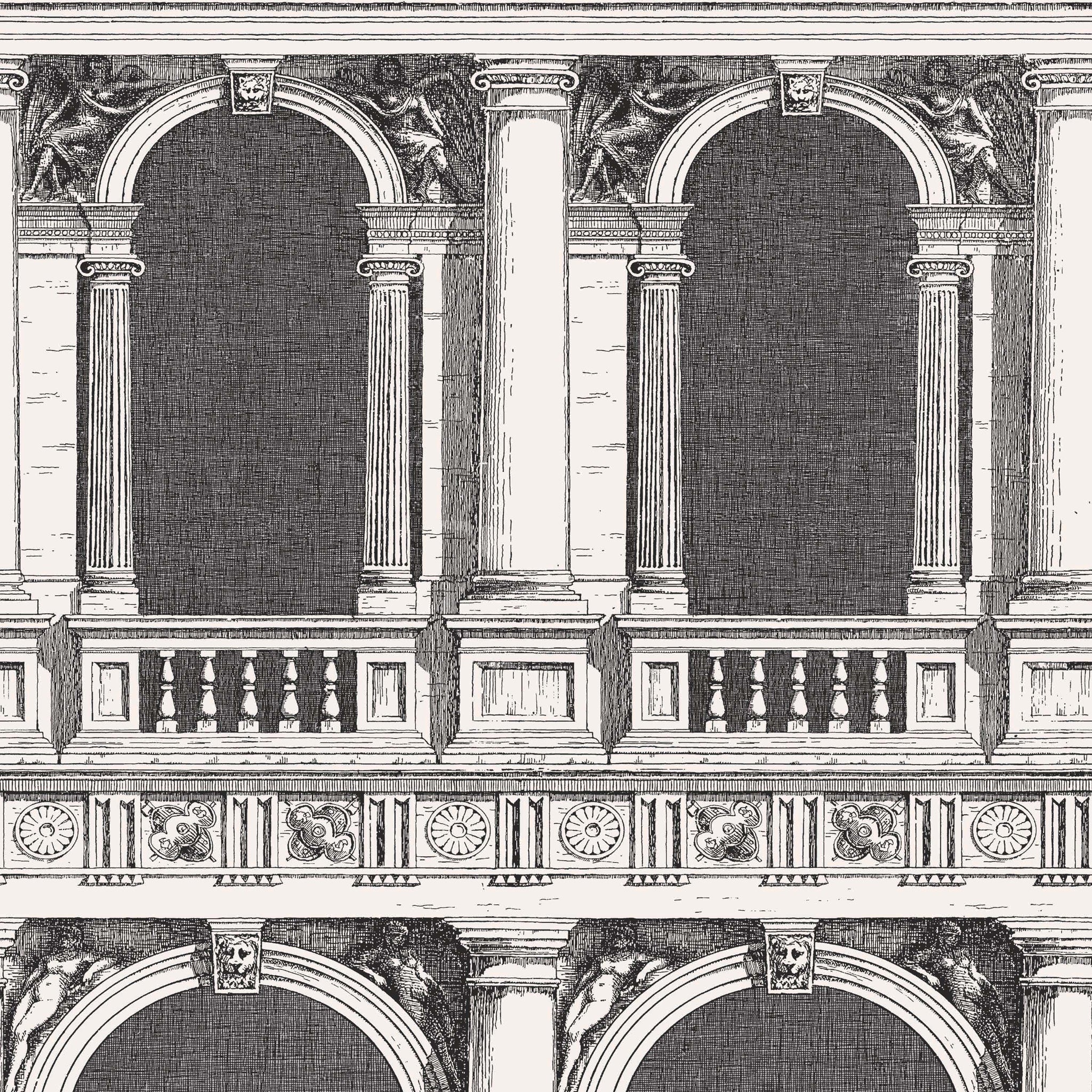 Cole and Son Fornasetti 'Procuratie' Wallpaper 114/22042