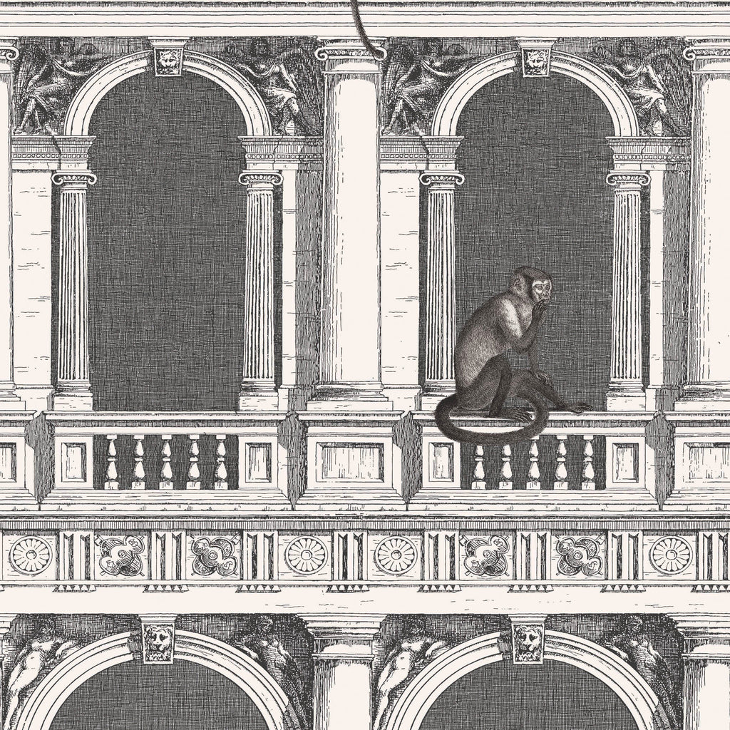 Cole and Son Fornasetti 'Procuratie e Scimmie' Wallpaper 114/21041