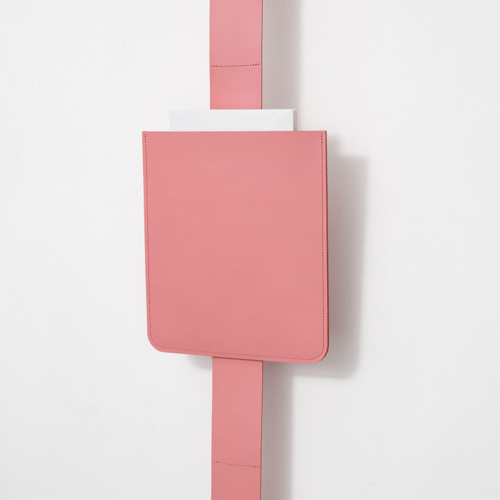 Kvadrat / Raf Simons 'Leather Sleeve' - Small Pink In-Situ