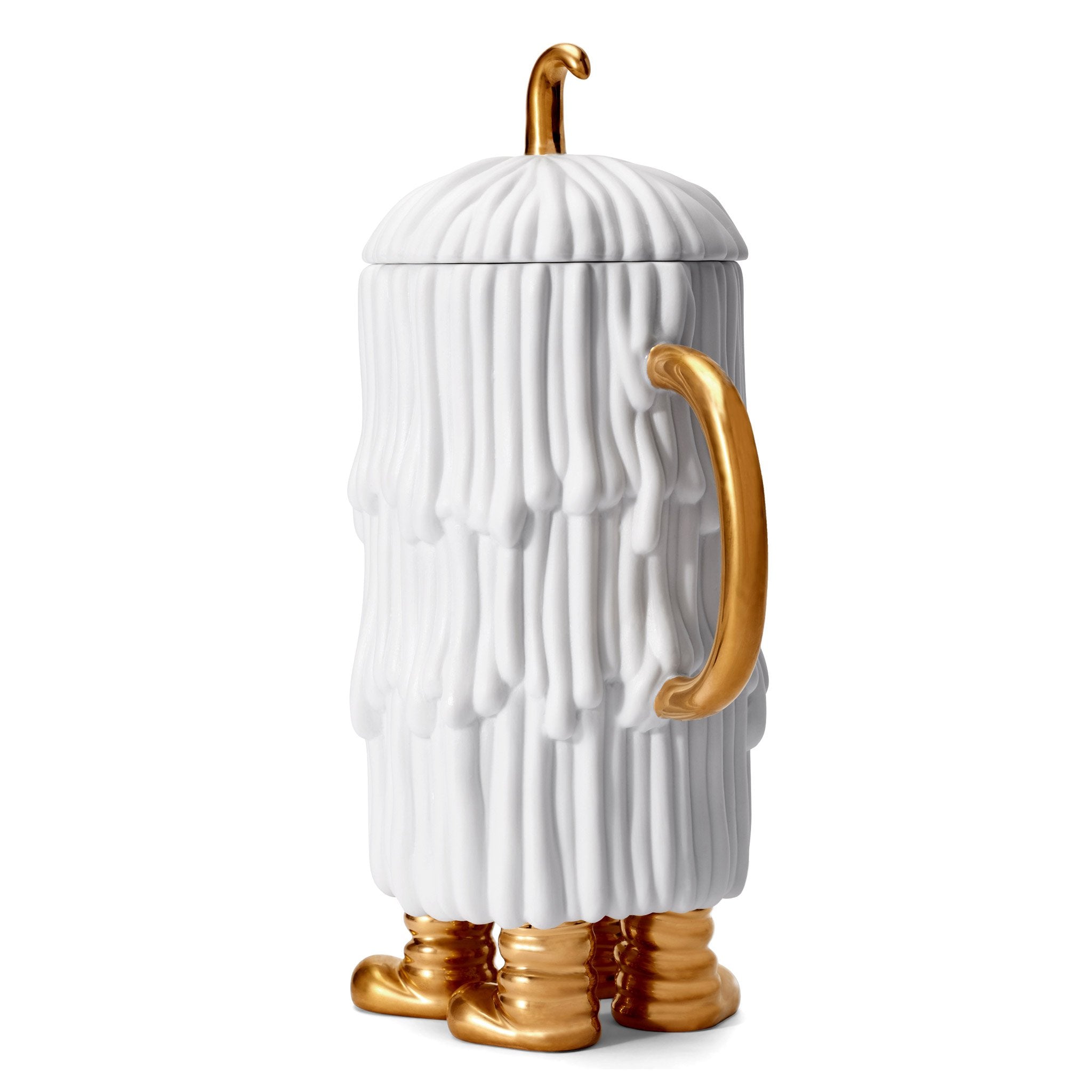 L'Objet x Haas Brothers 'Djuna' Coffee & Tea Pot - White Back