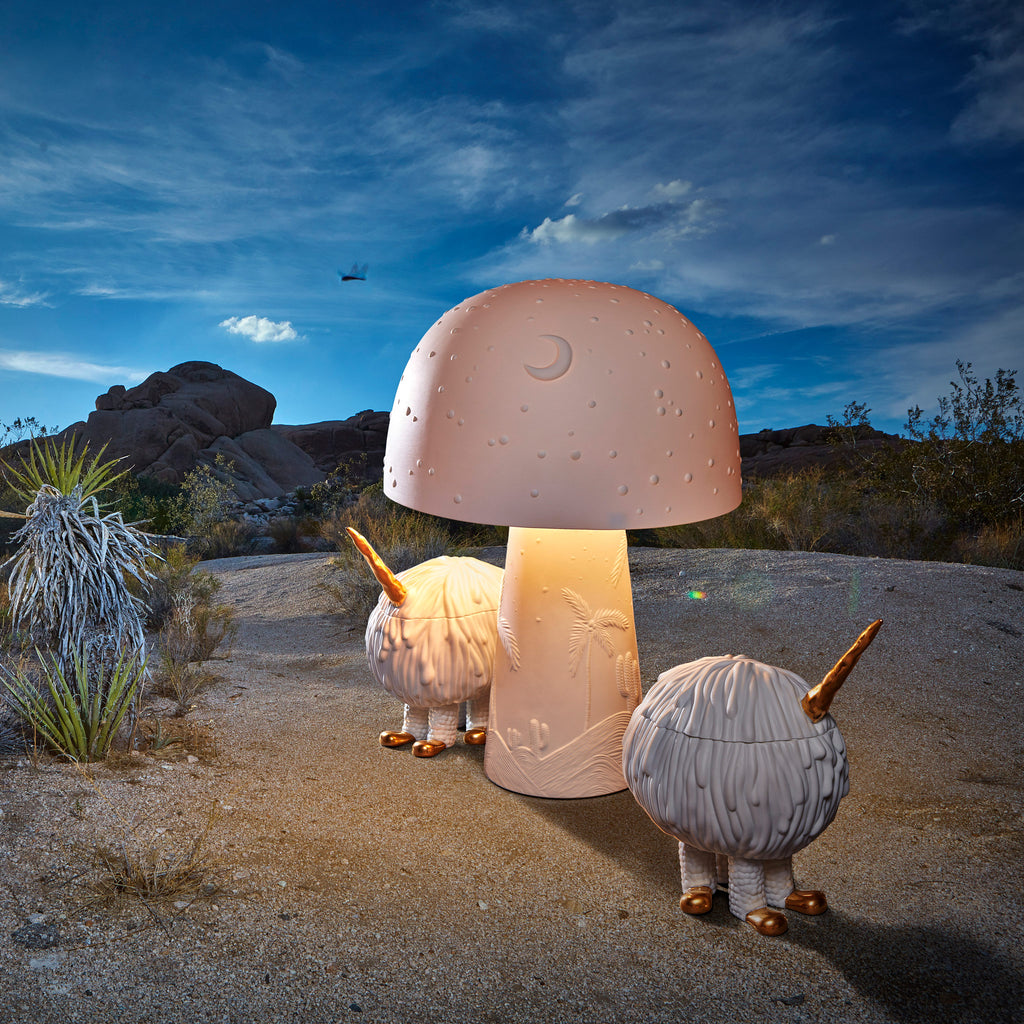 L'Objet x Haas Brothers 'Mojave Unicorn' 4-Wick Candle Desert Scene