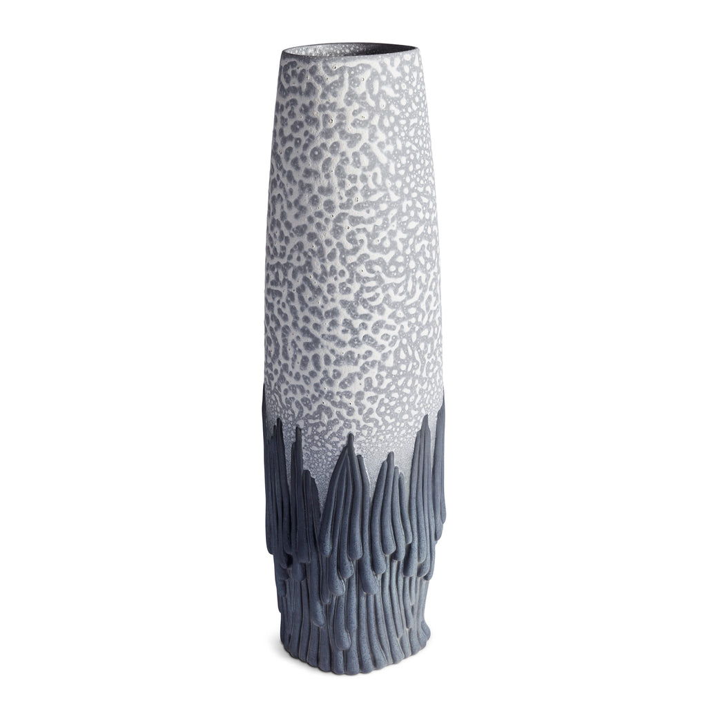 L'Objet x Haas Brothers Mojave Vase - Grey Front