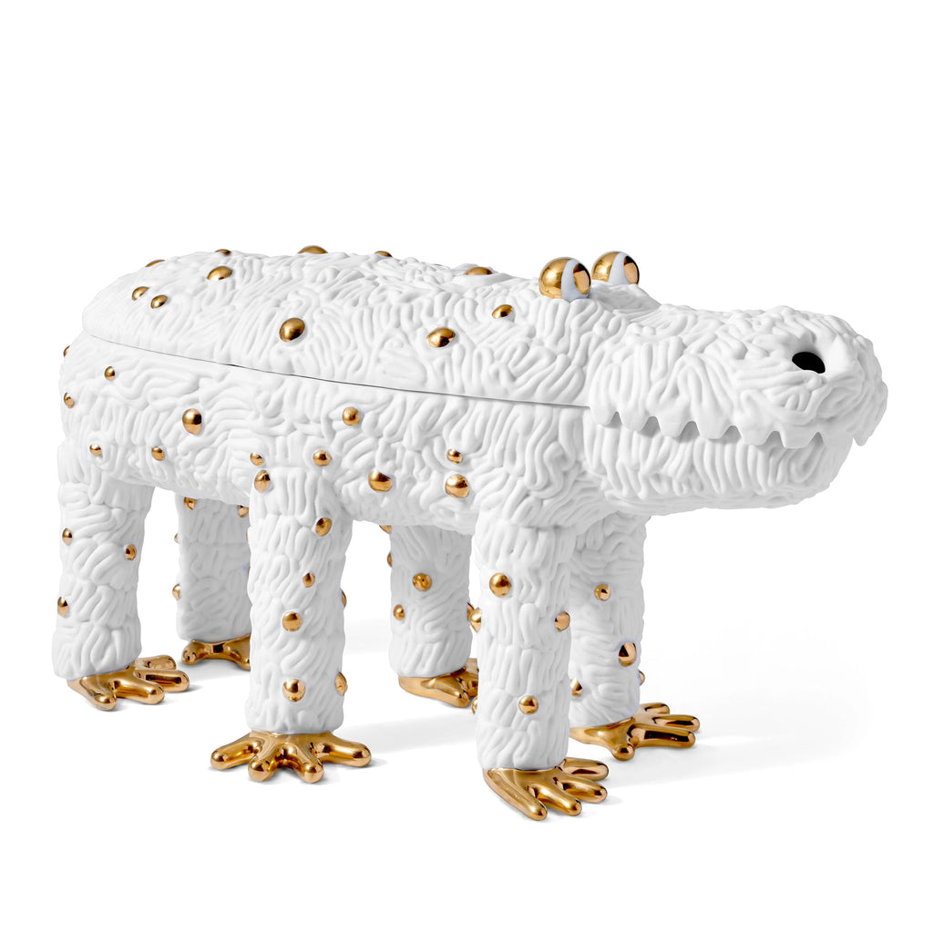 L'Objet x Haas Brothers 'Pedro the Croc' Box - Limited Edition of 250 Side