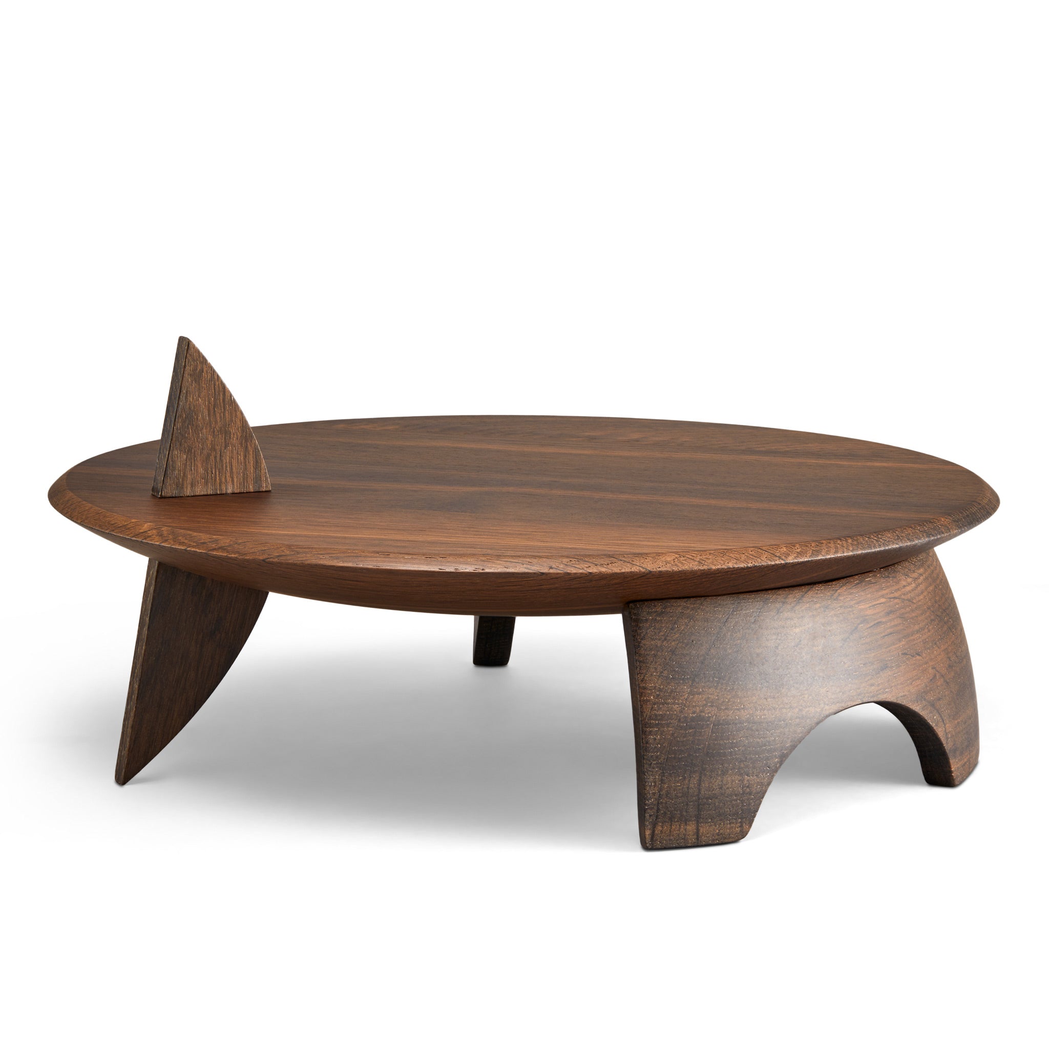 L'Objet x Kelly Behun 'Leaf' Flat Platter - Smoked Oak Main