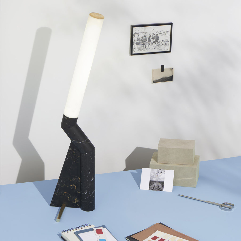 MMairo 'Heron Table' Light by Bec Brittain - Black Styling