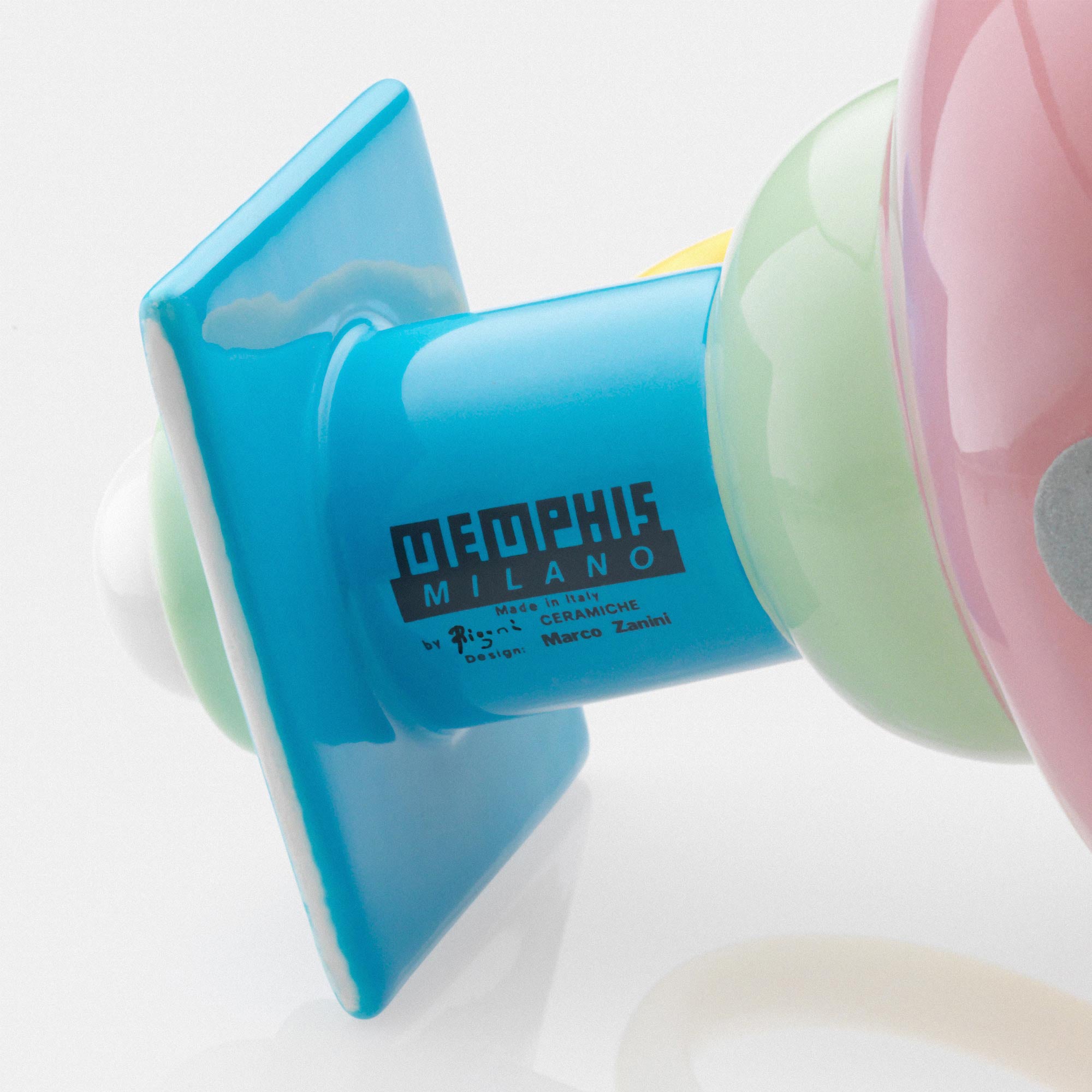 Memphis Milano 'Colorado' Teapot by Marco Zanin Detail