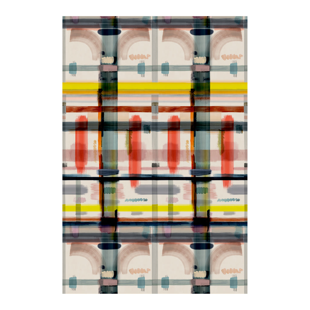 Moooi Carpets 'Corinthian Check' Rectangular Rug by Kit Miles - Spring 200 x 300cm