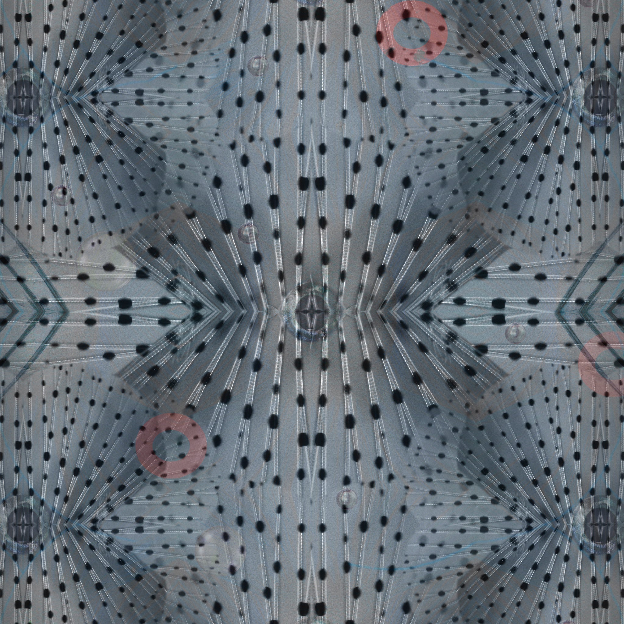 Moooi Carpets Extinct Animals / Flying Coral Fish Rug Detail