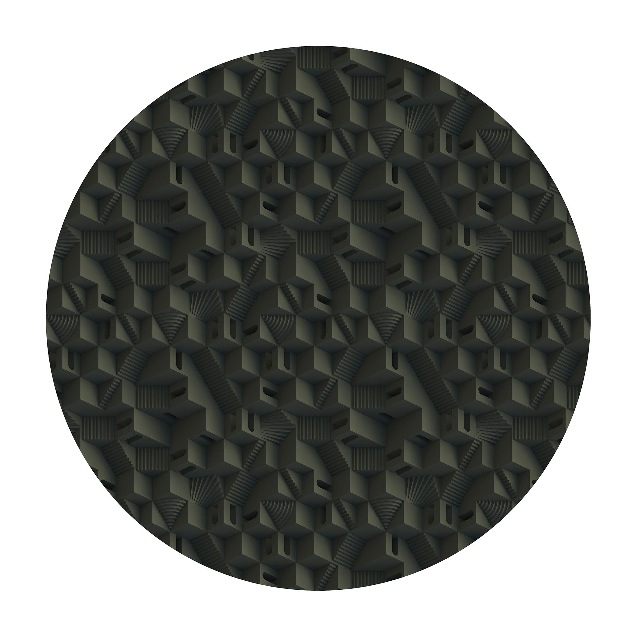 Moooi Carpets Maze Round Rug - Tical by Note