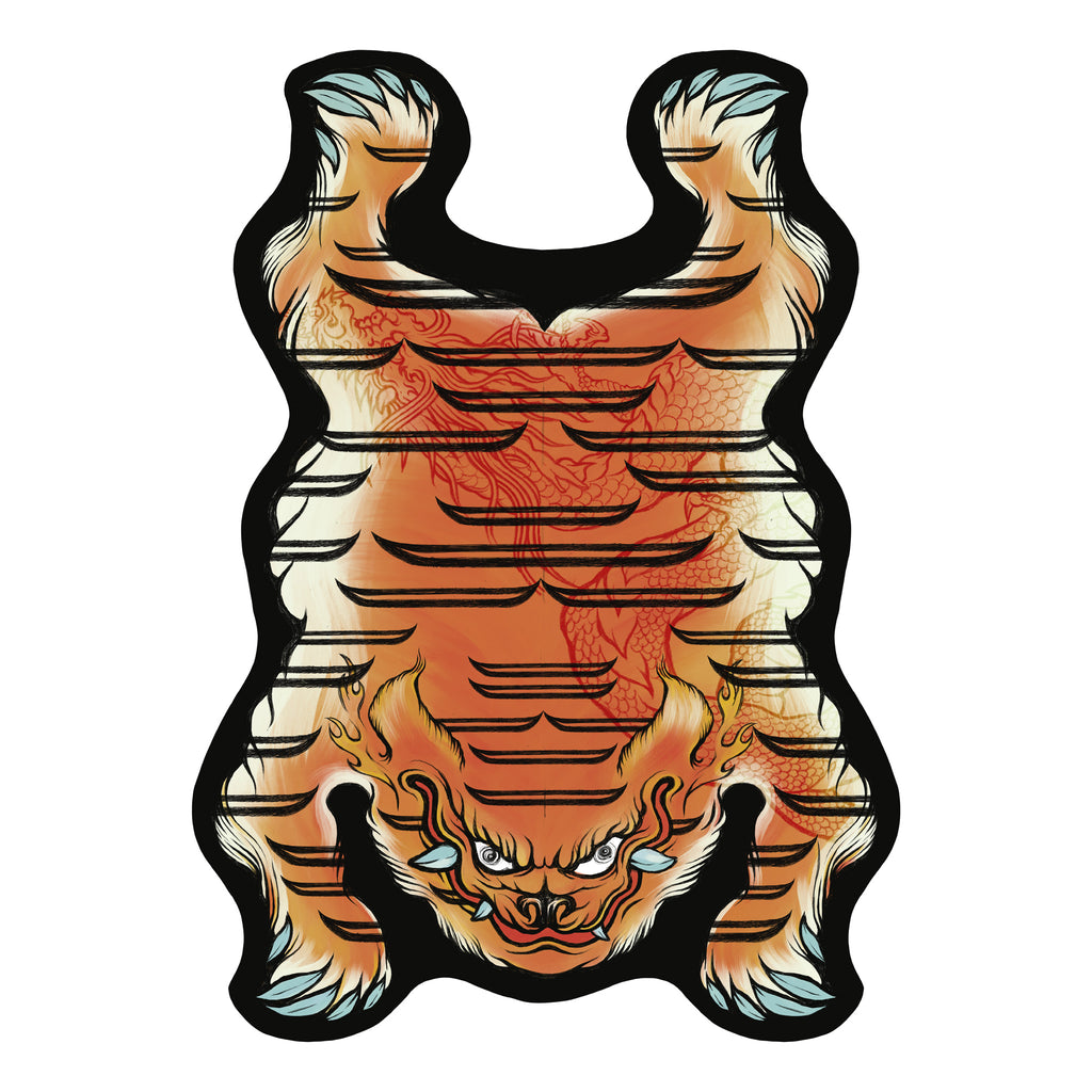Moooi Carpets 'Tiger From Tibet' Rug by Atelier Reserve