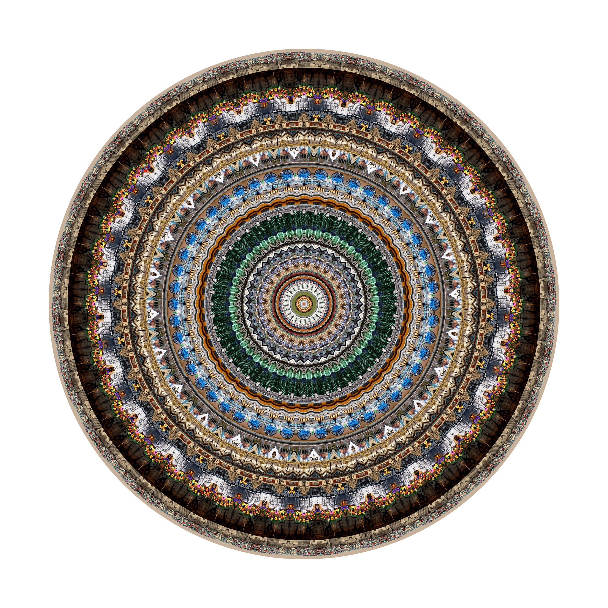 Moooi Carpets Urban Mandalas / Mexico City February 2016 Rug