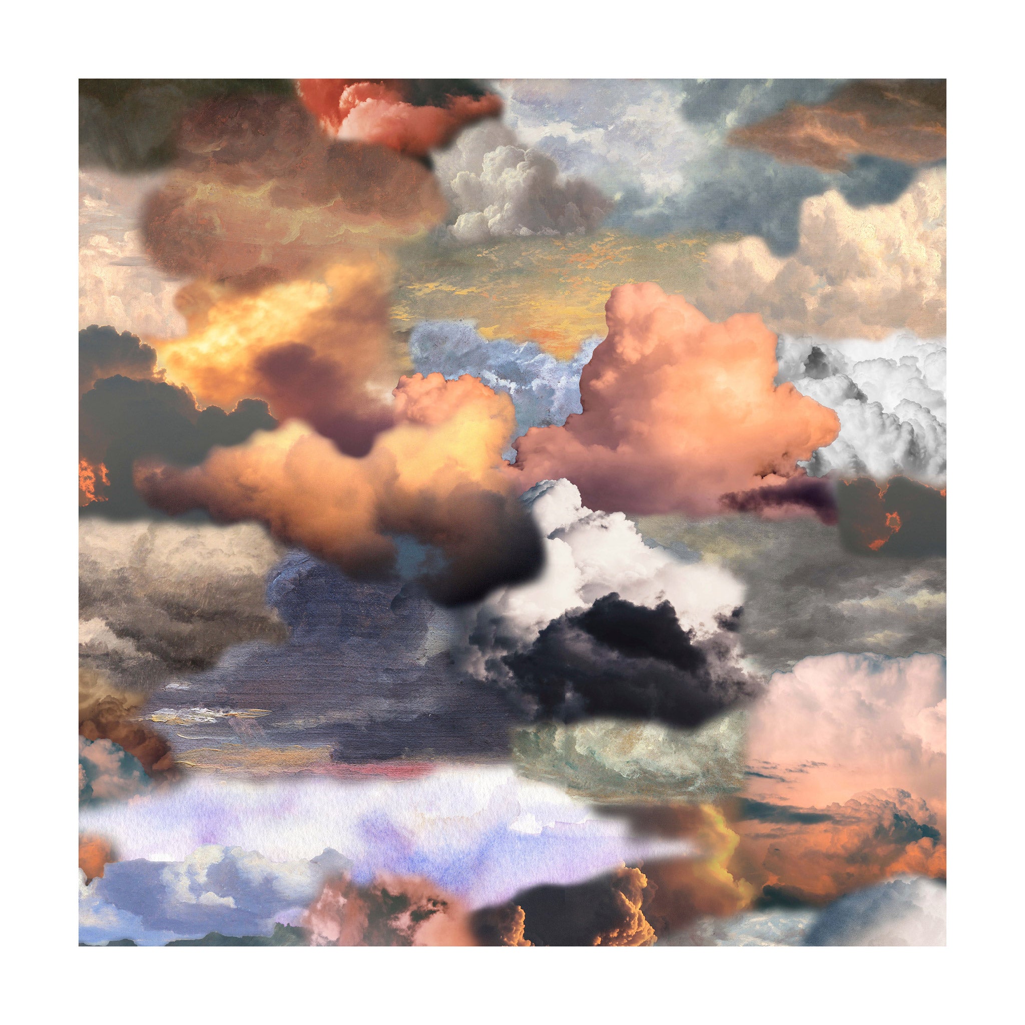 Moooi Carpets Walking on Clouds Square Rug - Dawn by Front 350