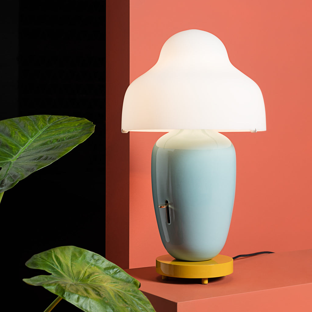 Parachilna 'Chinoz' Table Lamp - Green by Jaime Hayon Roomset