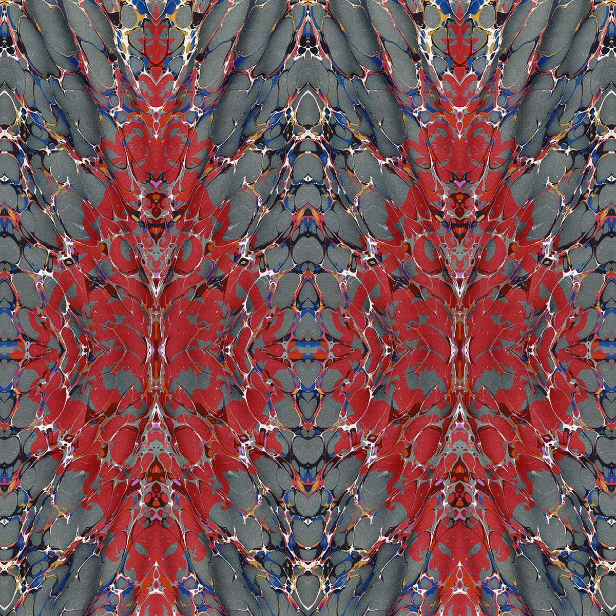 Ex Libris Velvet Red/Charcoal