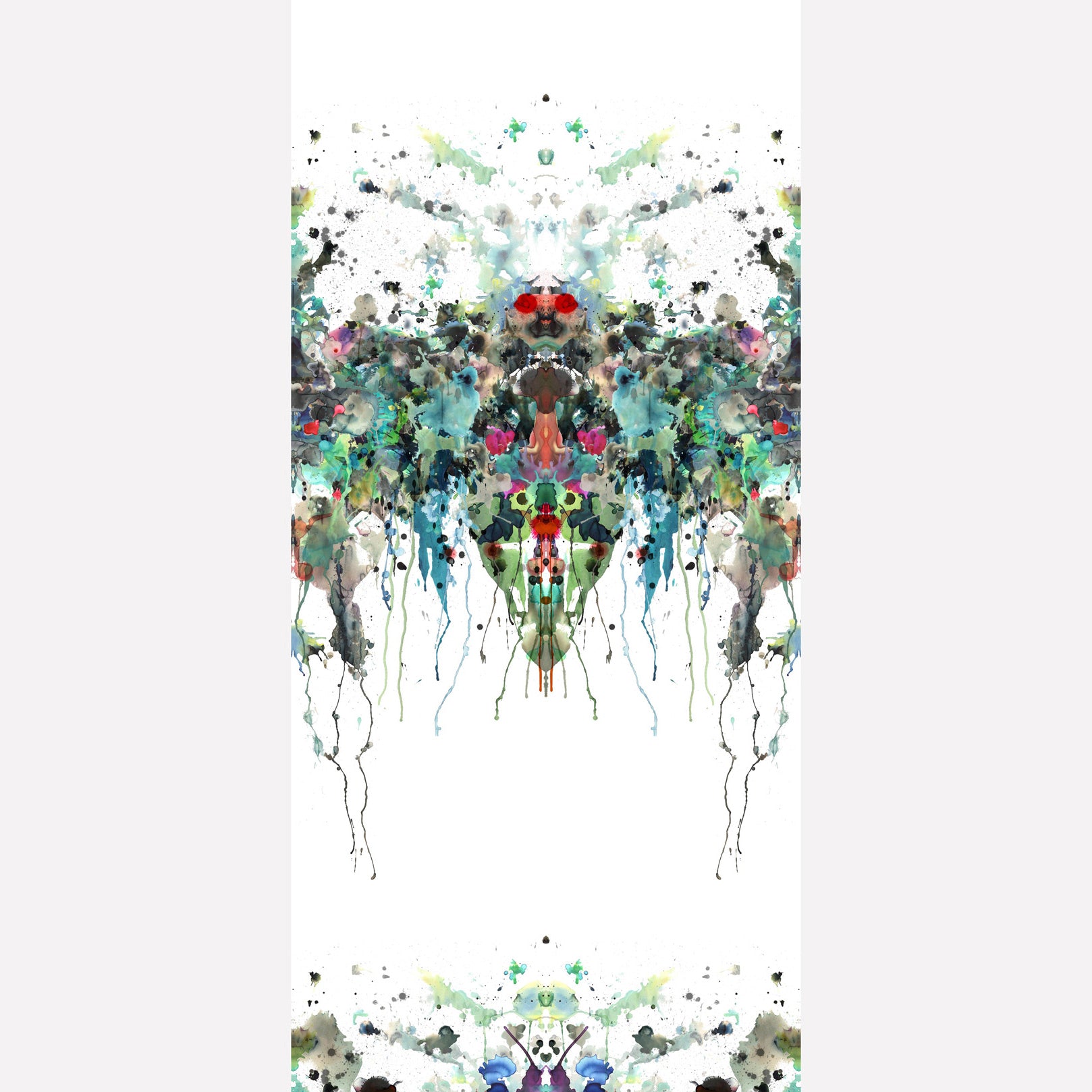 Timorous Beasties 'Kaleido Splatt' Superwide Wallpaper Panel