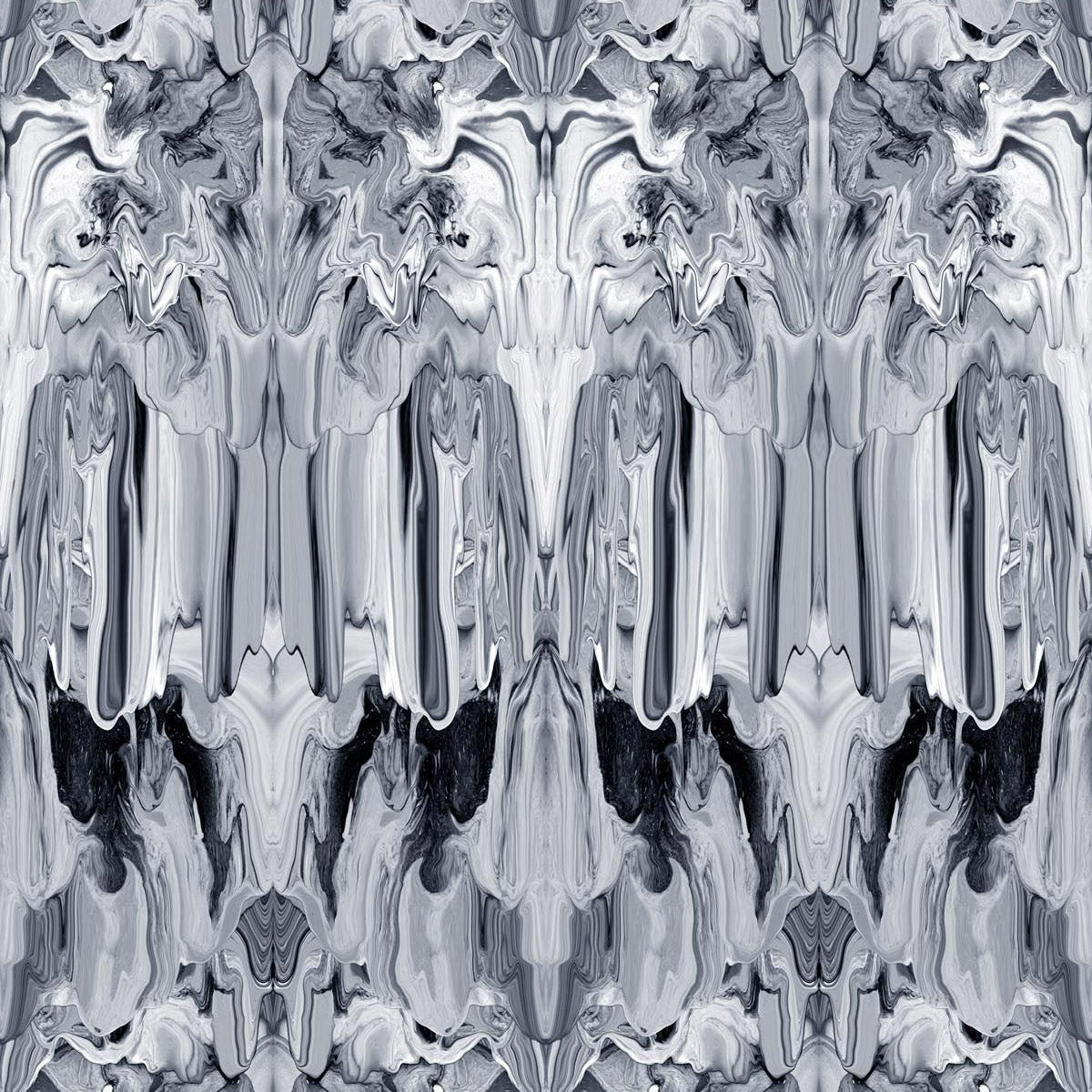 Timorous Beasties 'Marble Gum' Wallpaper Greys