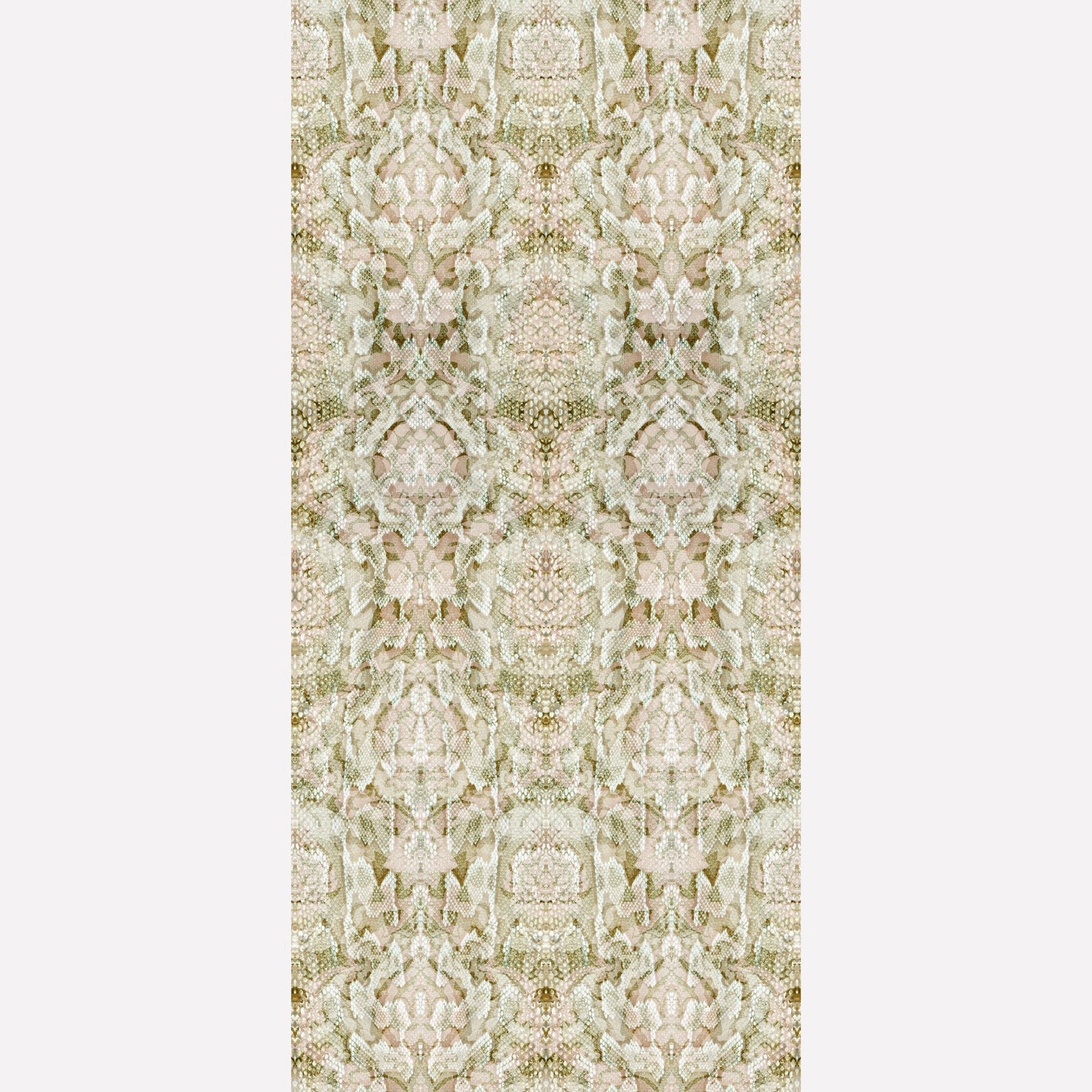 Timorous Beasties 'Snakeskin Damask' Superwide Wallpaper Beige