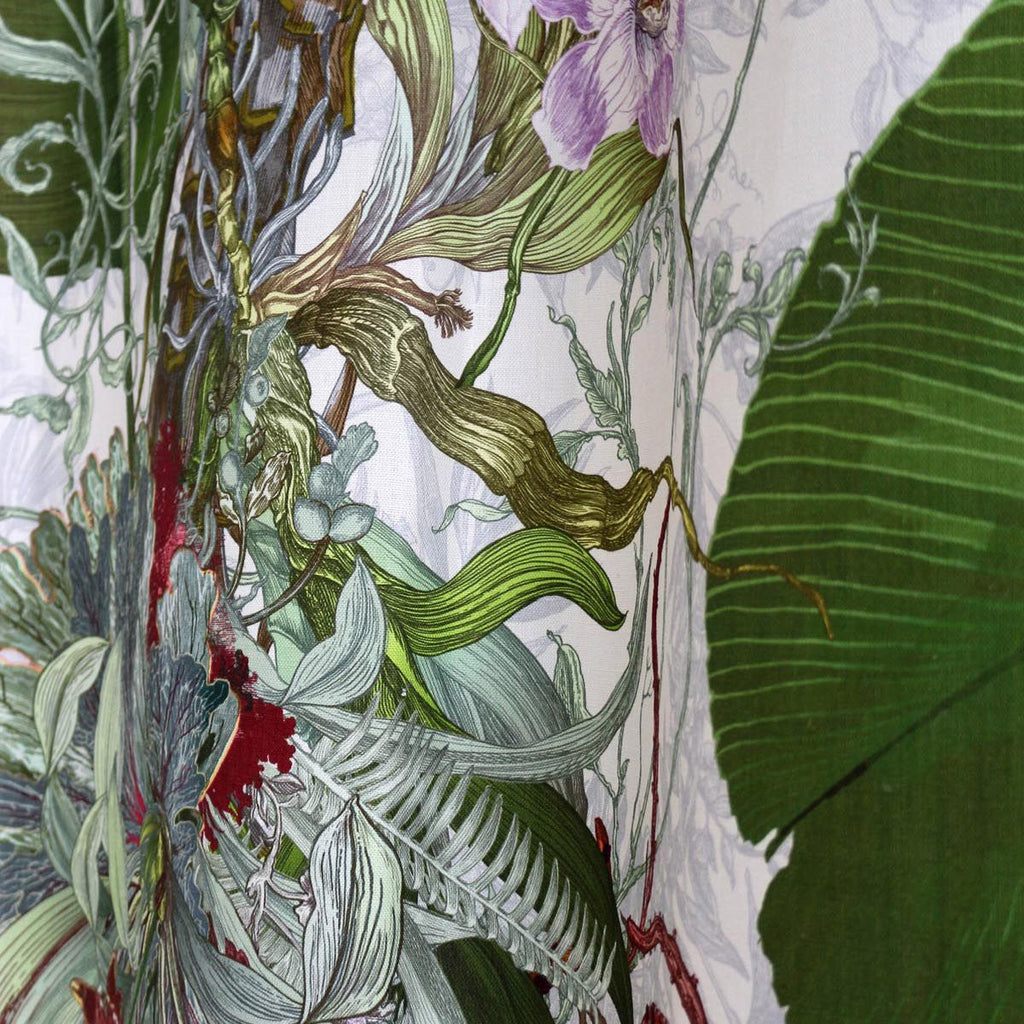 Timorous Beasties Topical Tropical Fabric Detail Close Up