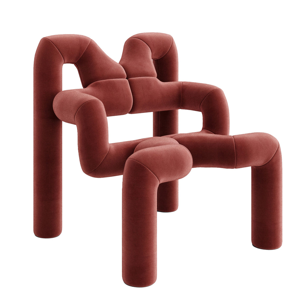 Varier 'Ekstrem' Gentle 2 Chair by Terje Ekstrøm Rose 573