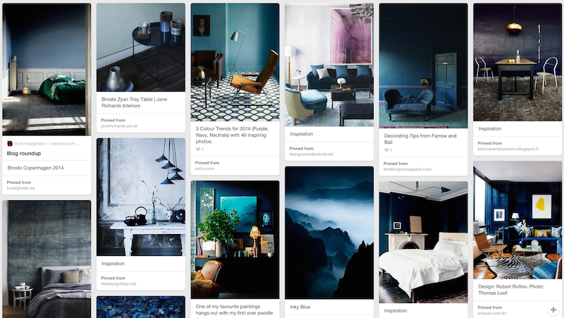 Moody Blue Inspiration