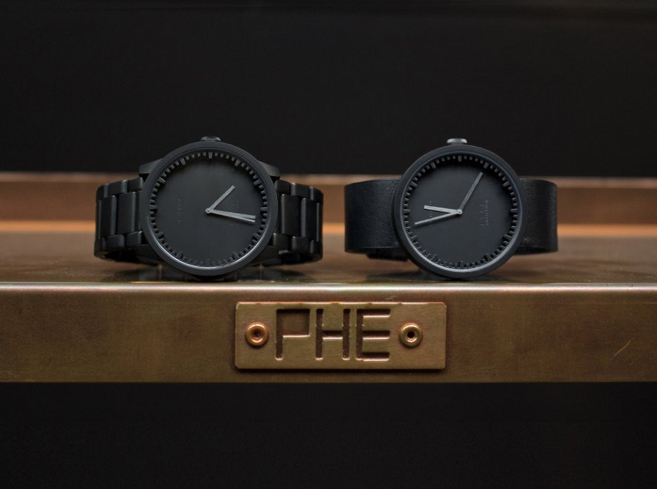 Piet Hein Eek x LEFF amsterdam "Tube Watch" Series