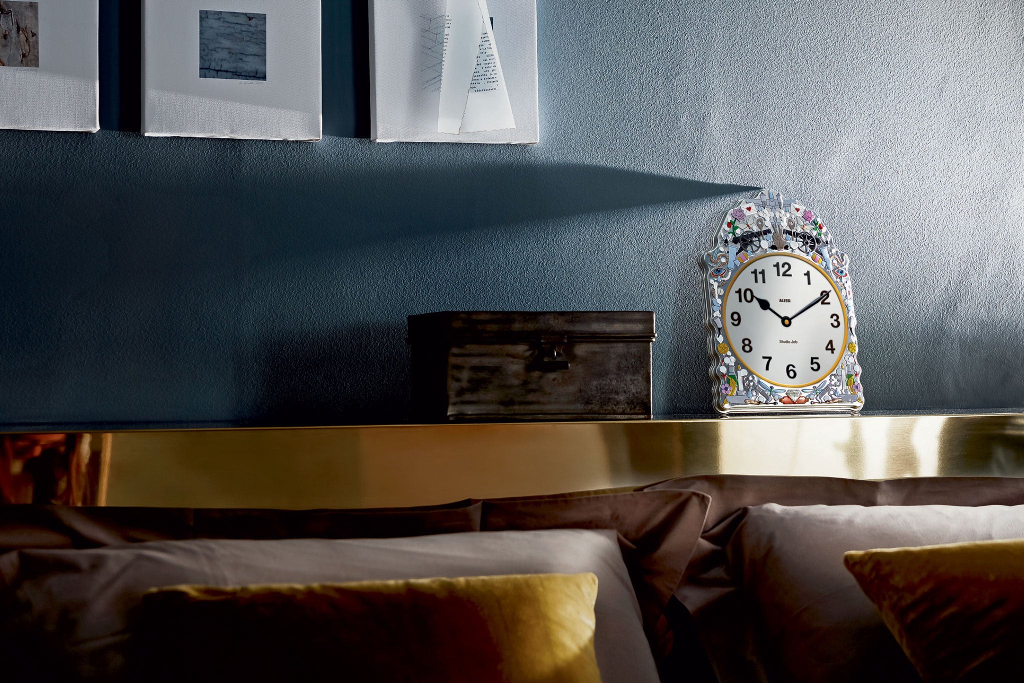 Studio Job Designs 17th Century 'Comtoise' Wall Clock For Alessi