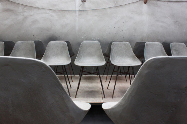 Lyon Beton's "D'Hauteville" Concrete Chair Rethinks Classic Mid-Century Design