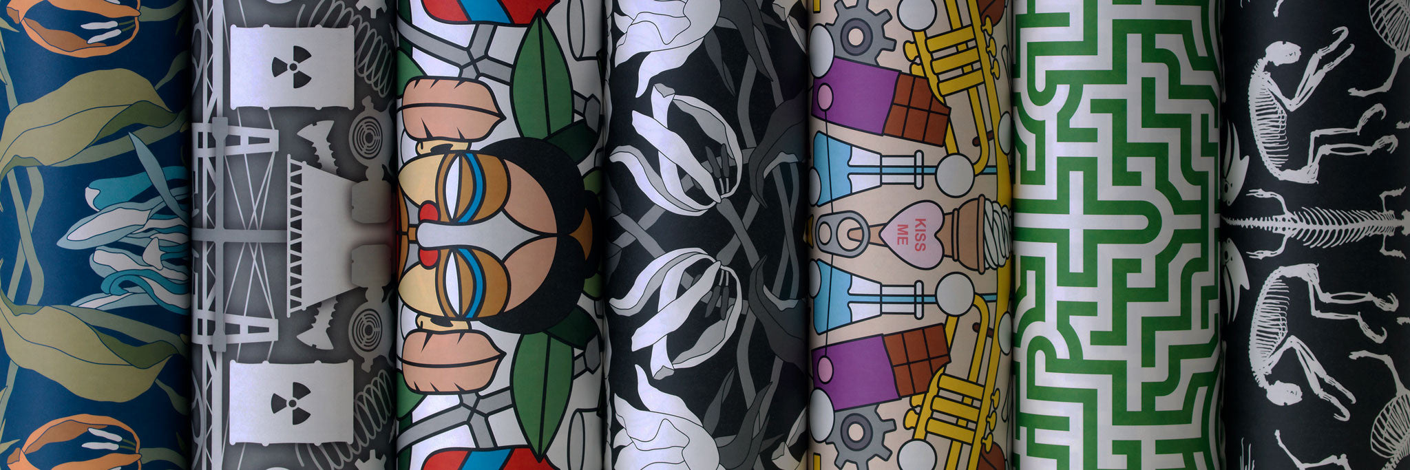 Archives Wallpaper by Studio Job