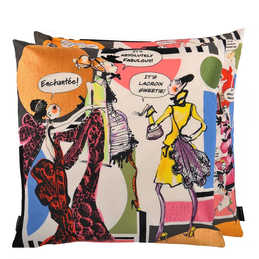 Lacroix Gossip Multicolore Cushion