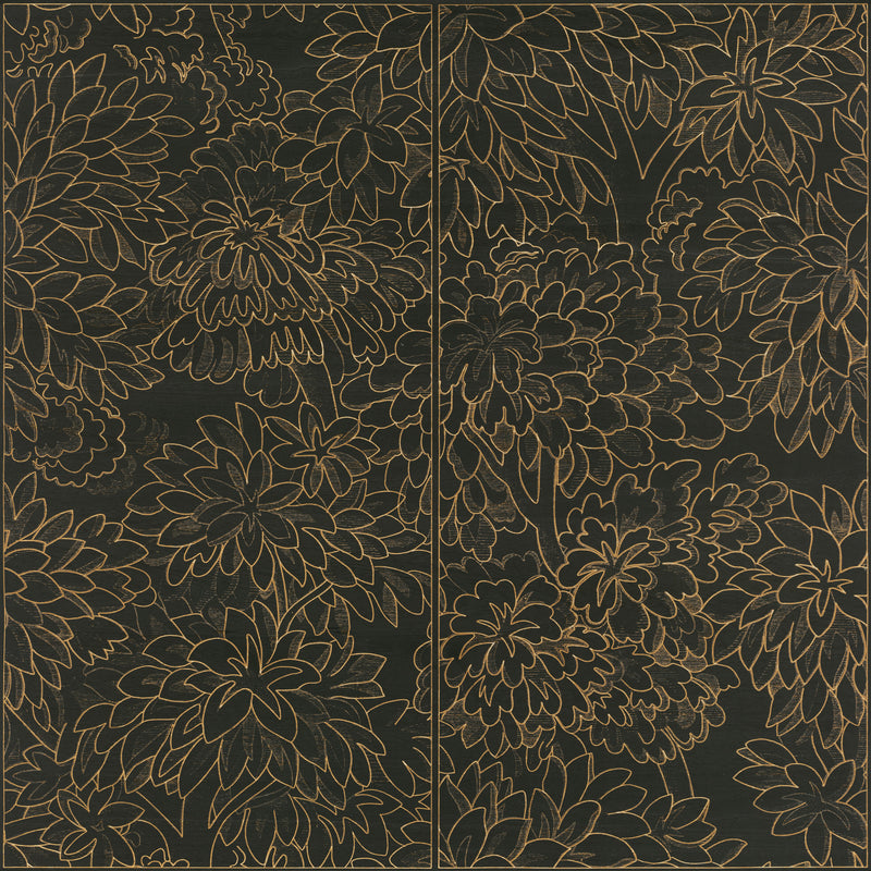 Arte 'Ajoura' Wallpaper 48062 - Ebony