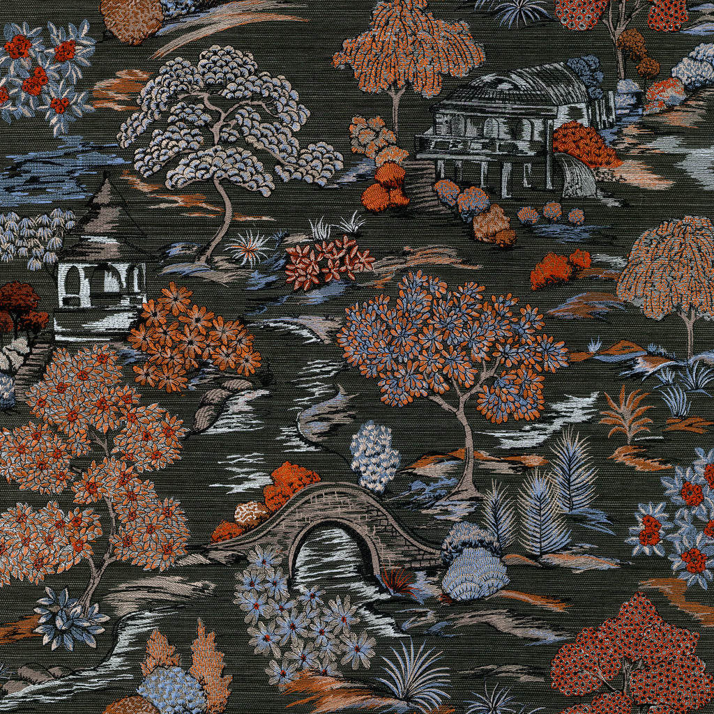 Arte 'Gardens of Okayama' Wallpaper 54501 - Midnight Garden